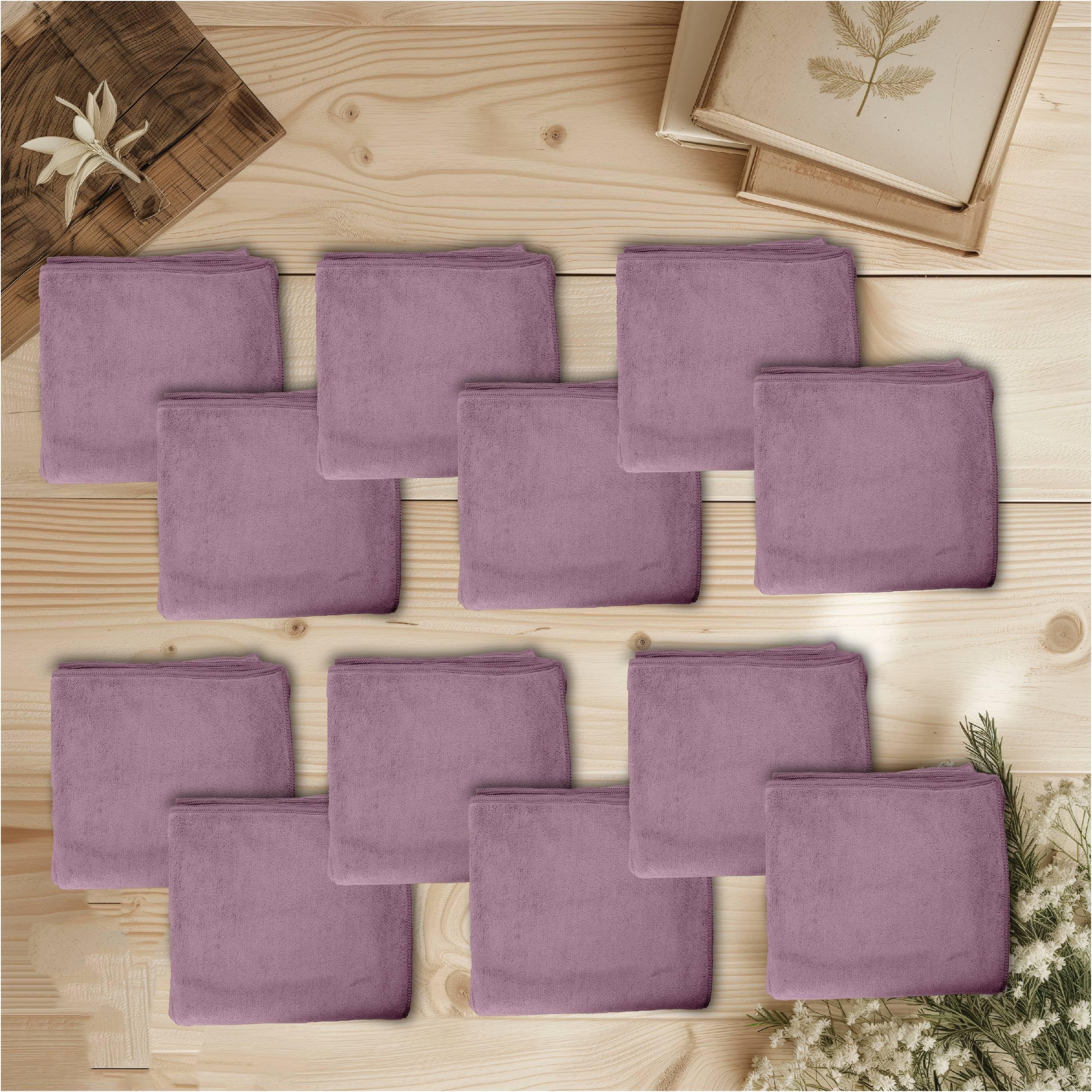 HOUSSE Microfiber Face Towels | Ultra Absorbent, Odour-Free, Quick Dry 450 GSM Face Towel for Home, Gym, Travel, Running and Personal Use | 30x30 cm | Set of 4 in One Colour (Indian Teal, Pack of 4)