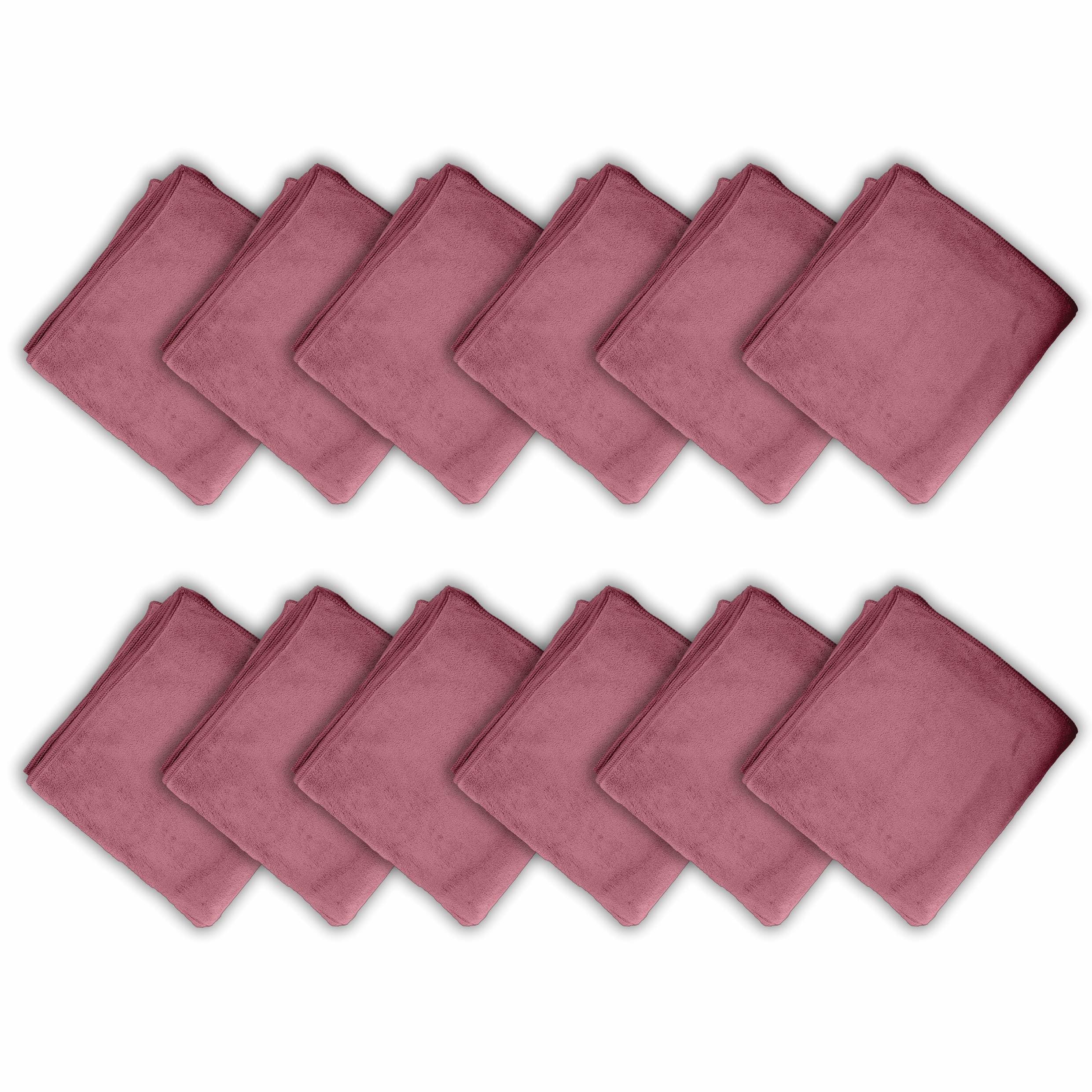 HOUSSE Microfiber Face Towels | Ultra Absorbent, Odour-Free, Quick Dry 450 GSM Face Towel for Home, Gym, Travel, Running and Personal Use | 30x30 cm | Set of 4 in One Colour (Indian Teal, Pack of 4)