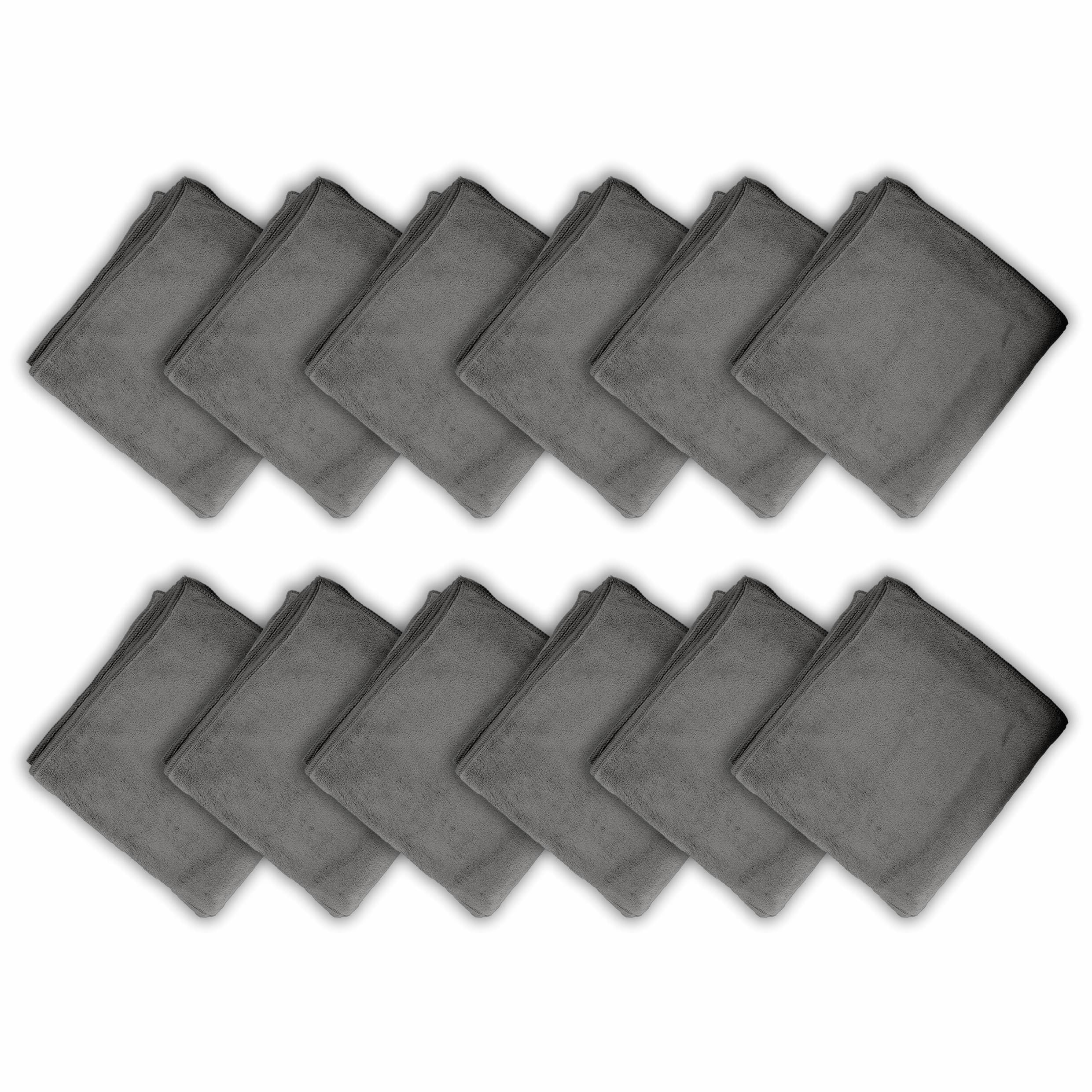 HOUSSE Microfiber Face Towels | Ultra Absorbent, Odour-Free, Quick Dry 450 GSM Face Towel for Home, Gym, Travel, Running and Personal Use | 30x30 cm | Set of 4 in One Colour (Indian Teal, Pack of 4)