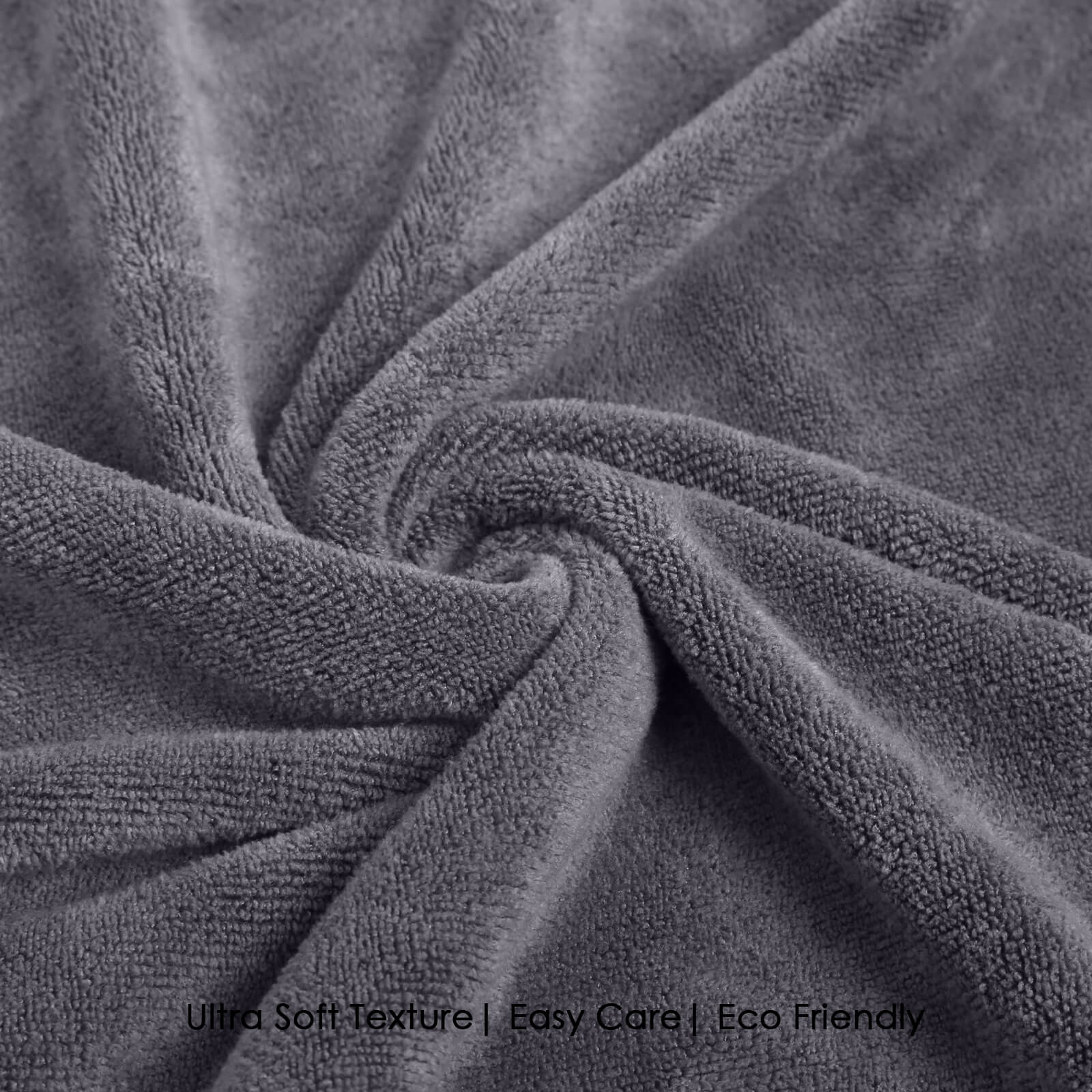 HOUSSE Premium Microfiber Bath Towel - Extra Large 75x150cm Quick Dry Towels for Women Men & Kids | Super Soft Plush 550 GSM | Ultra Absorbent for Home Swimming Sports & Travel