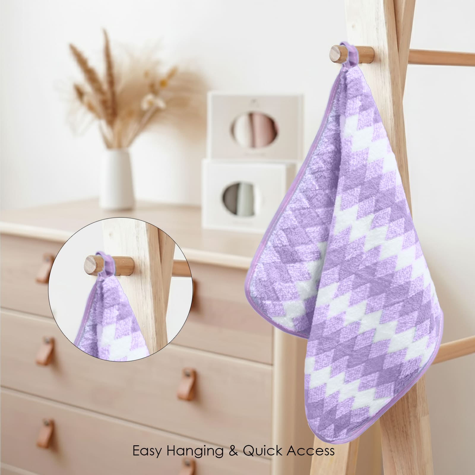 HOUSSE Microfiber Iris Face Towels Ideal for Women & Men |Soft Touch |Lint Free | Fast Dry Towels| Travel-Friendly | Best Use for Gym, Yoga, Spa, Pool, Hotels, Beach 360 GSM (30x30)