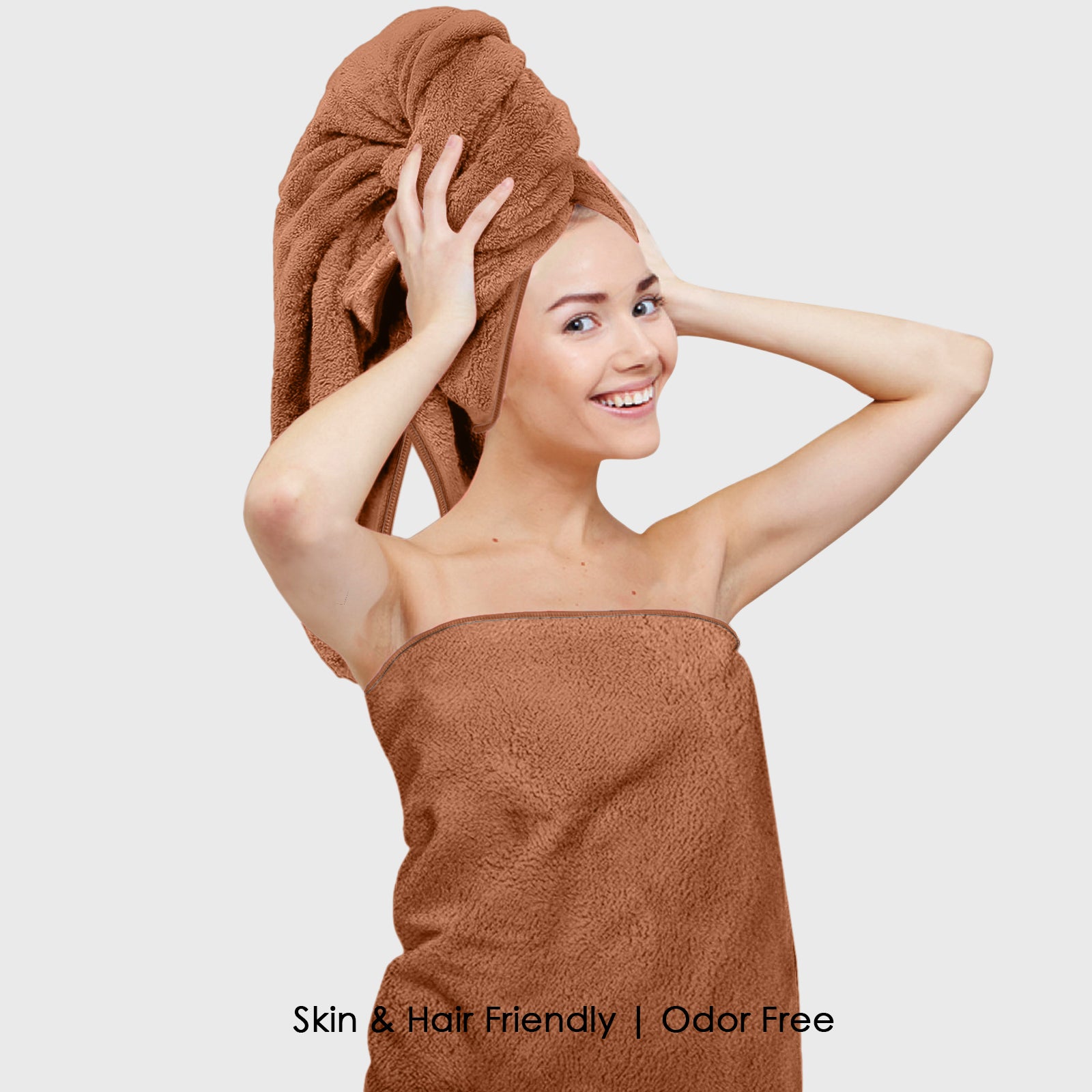 HOUSSE Premium Microfiber Bath Towel - Extra Large 60x120cm Quick Dry Towels for Kids | Super Soft Plush 550 GSM | Ultra Absorbent for Home Swimming Sports Travel