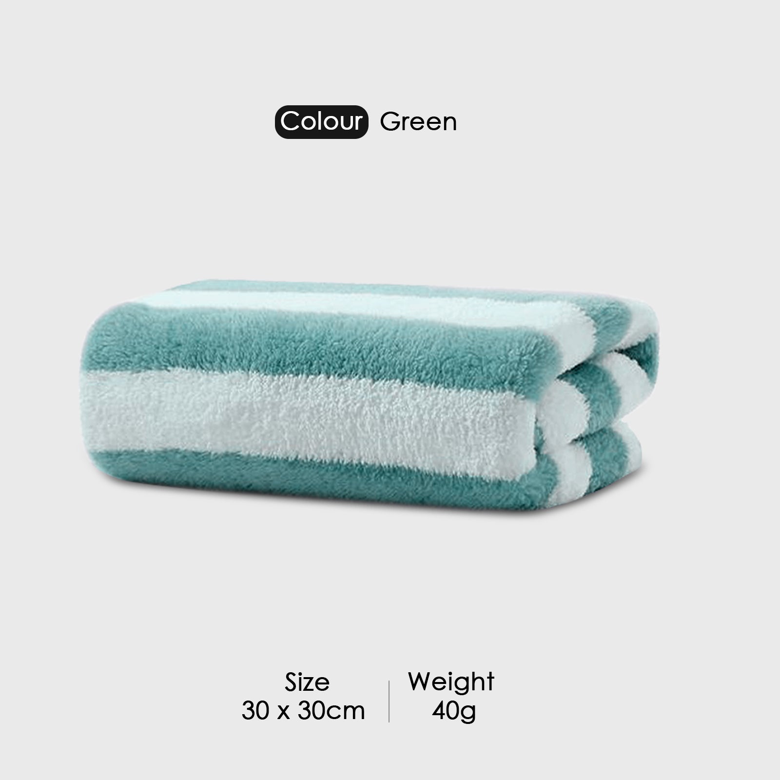 HOUSSE Microfiber Blaze Face Towel for Women & Men | Quick Dry | Ultra Absorbent |Perfect for Bathroom |Sports | Travel | Ideal for Workout | Spa| Beach | Fitness | 360 GSM (Blue, 40x60)