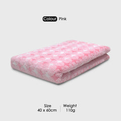 HOUSSE Microfiber Eden Hand Towels Ideal for Women & Men |Soft Touch |Lint Free | Fast Dry Towels| Travel-Friendly | Best Use for Gym, Yoga, Spa, Pool, Hotels, Beach 360 GSM (Combo, 40x60)