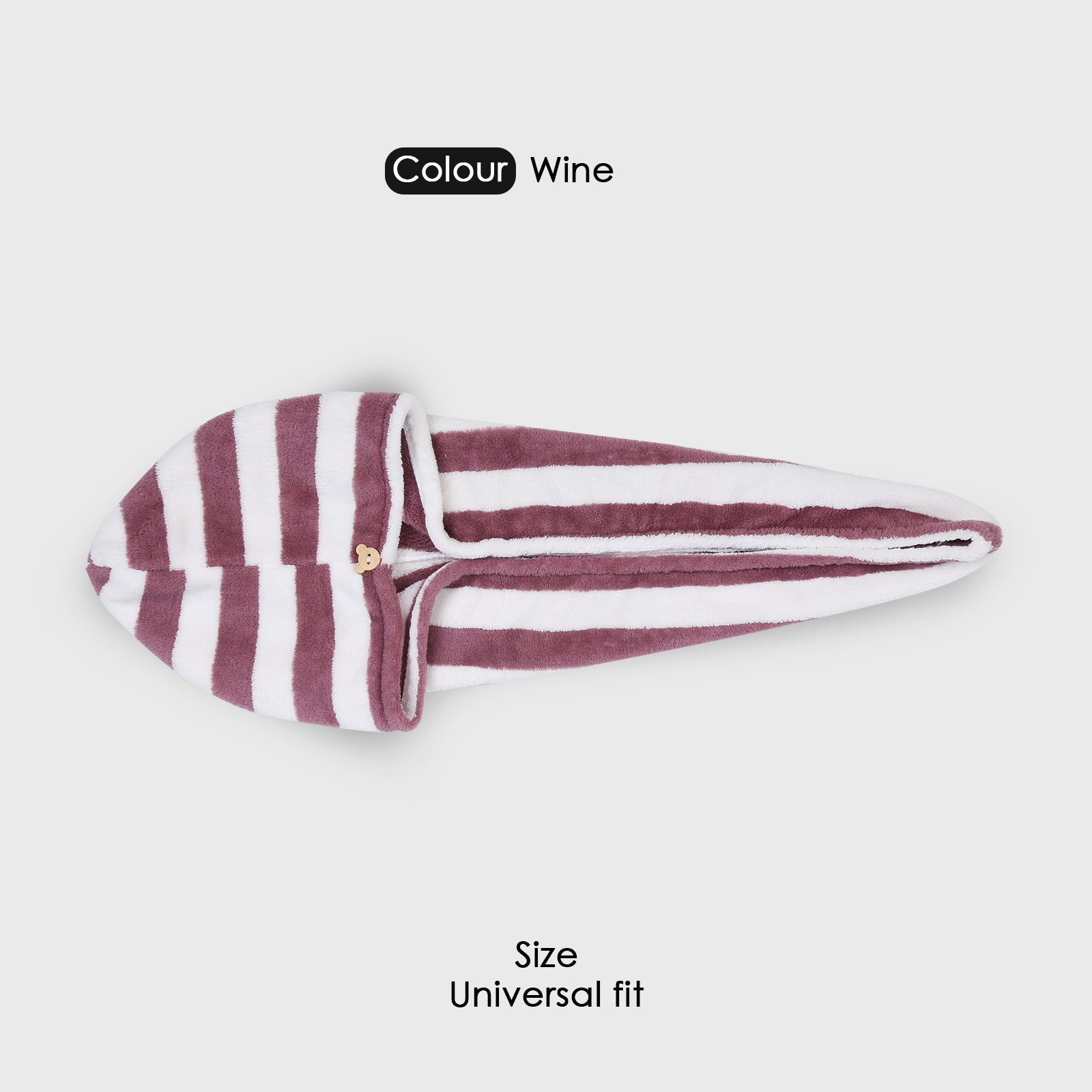 HOUSSE Blaze Microfiber Head Towel, Ultra Soft, Absorbent & Hair Wrap -300GSM