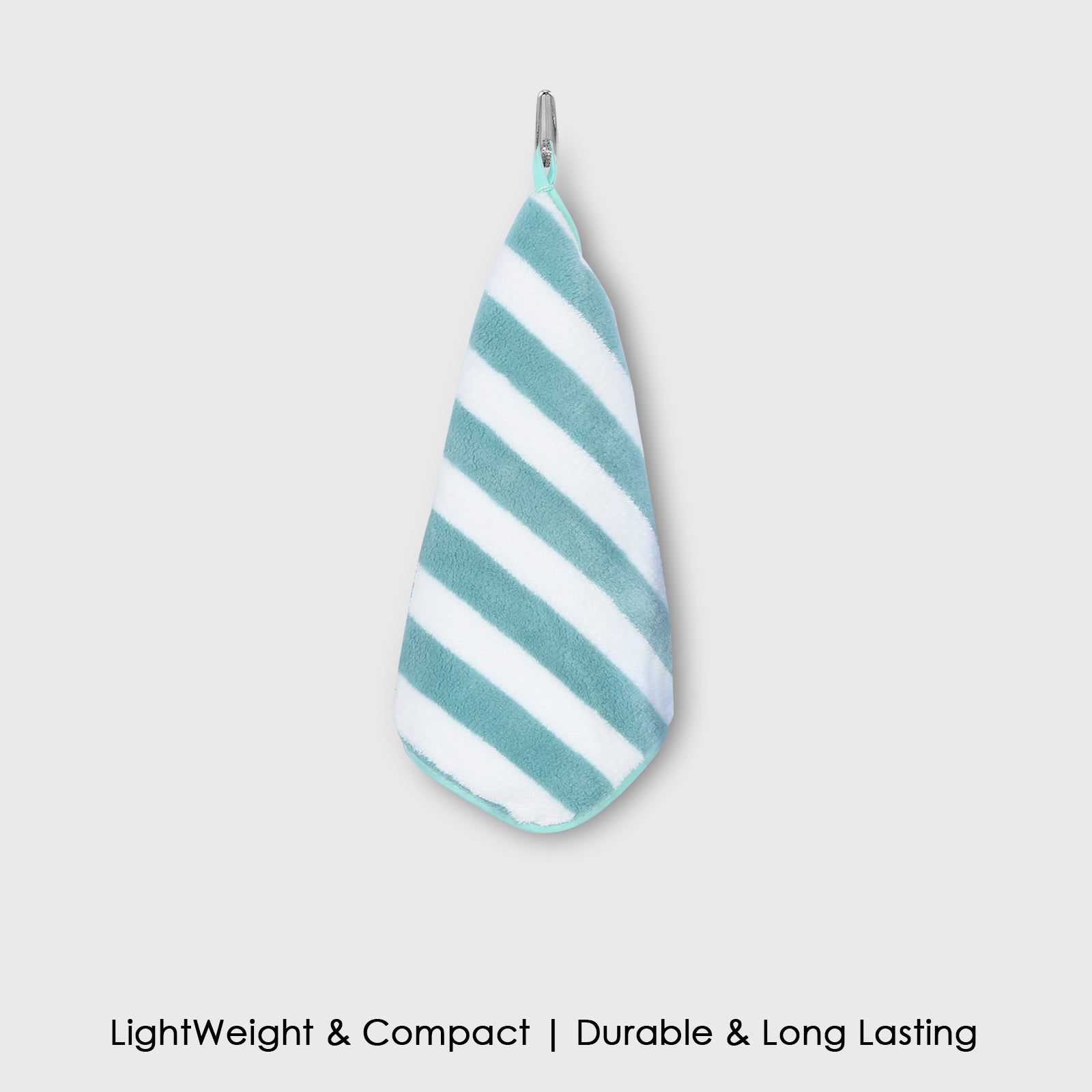 HOUSSE Microfiber Blaze Face Towel for Women & Men | Quick Dry | Ultra Absorbent |Perfect for Bathroom |Sports | Travel | Ideal for Workout | Spa| Beach | Fitness | 360 GSM (Blue, 40x60)