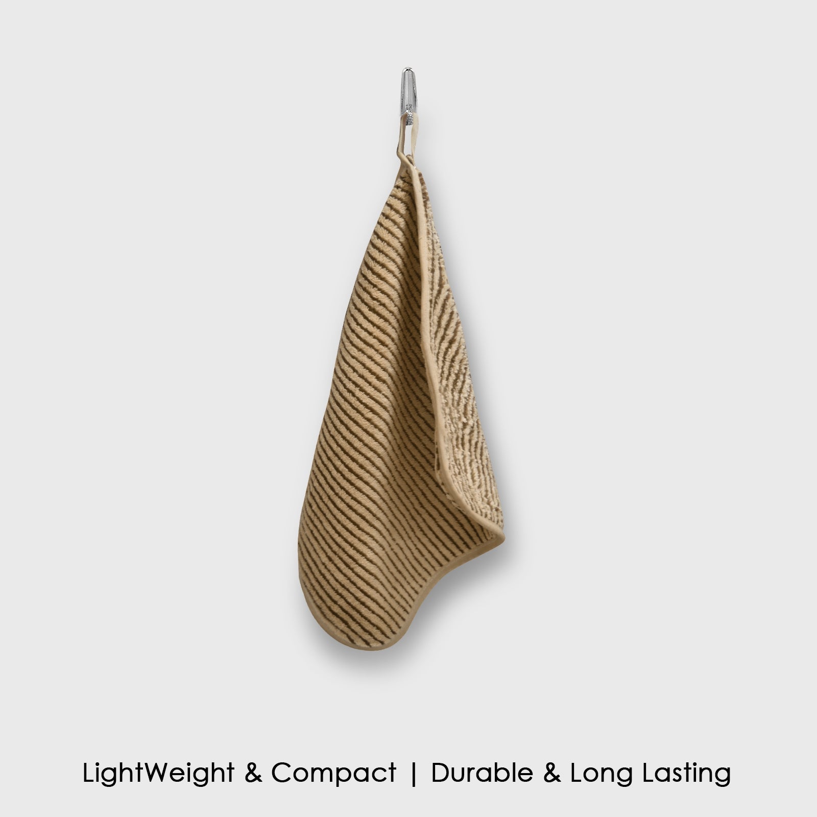 HOUSSE Microfiber Stripes Hand Towels for Women & Men | Ultra Soft | Super Absorbent Towels for Gym, Yoga, Beach Daiily USe |