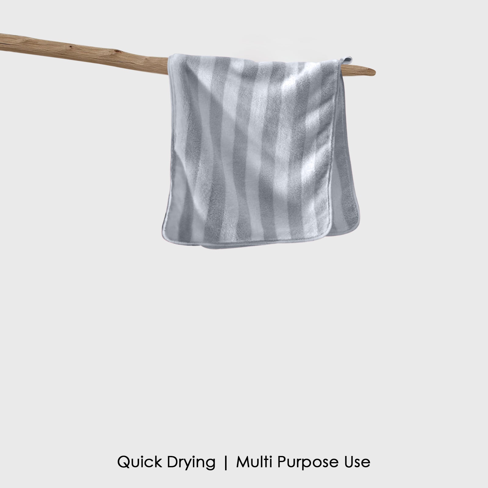 HOUSSE Microfiber Blaze Hand Towel for Women & Men | Quick Dry | Ultra Absorbent |Perfect for Bathroom |Sports | Travel | Ideal for Workout | Spa| Beach | Fitness | 360 GSM