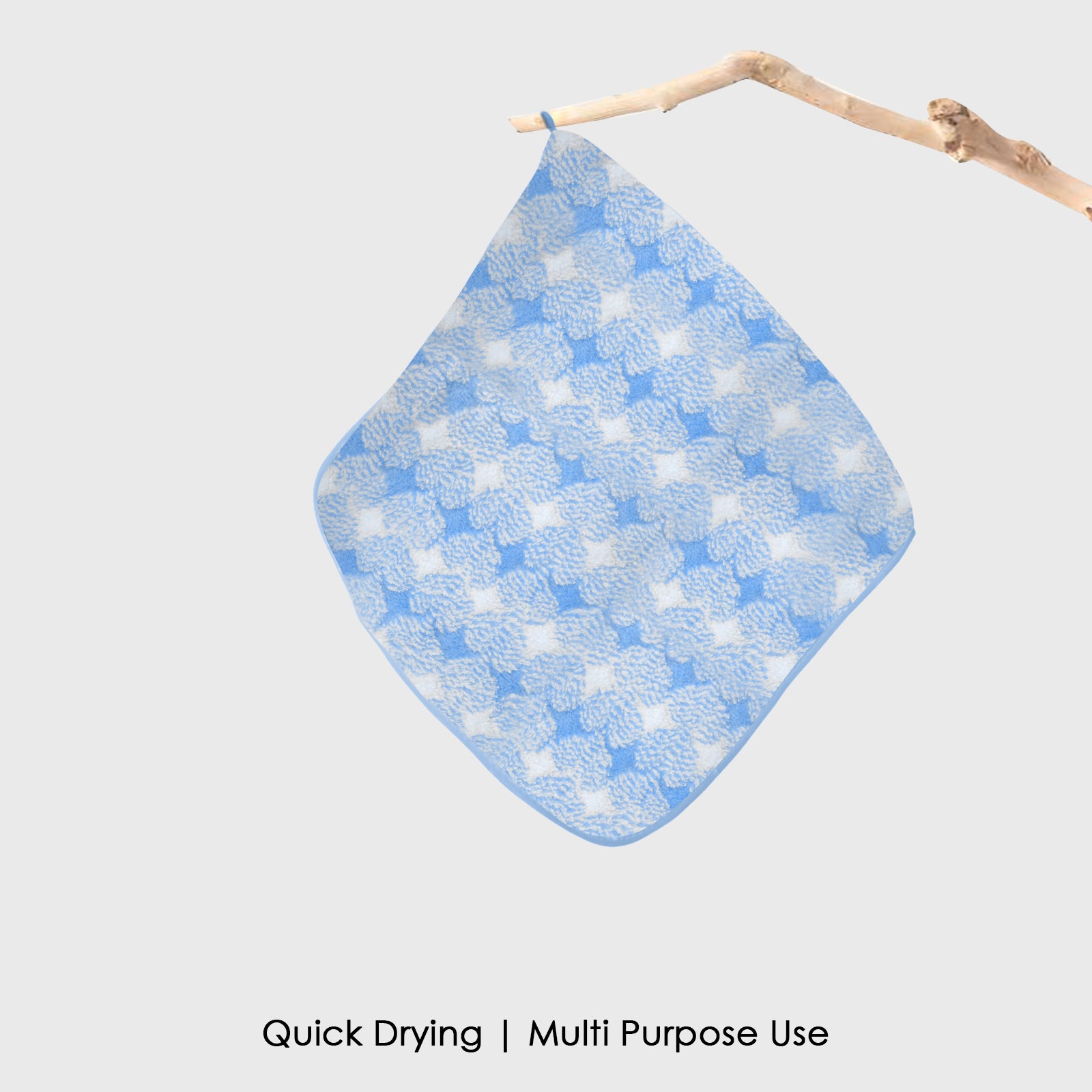 HOUSSE Microfiber Eden Face Towels Ideal for Women & Men |Soft Touch |Lint Free | Fast Dry Towels| Travel-Friendly | Best Use for Gym, Yoga, Spa, Pool, Hotels, Beach 360 GSM (Combo, 40x60)