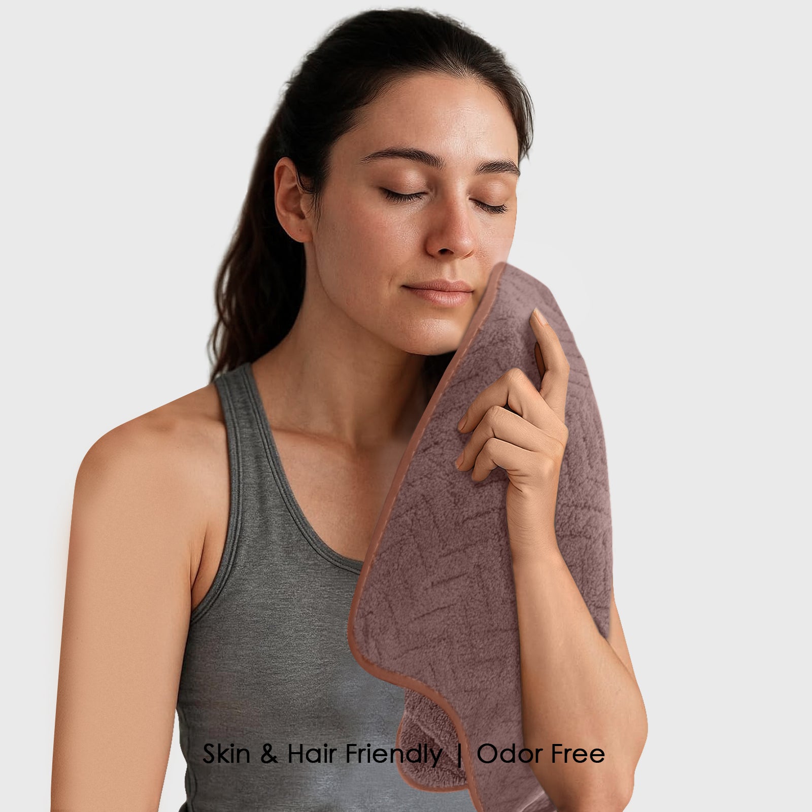 HOUSSE Microfiber Nova  Hand Towels for Women & Men | Ultra Soft | Super Absorbent Towels for Gym, Yoga, Beach Daiily USe |