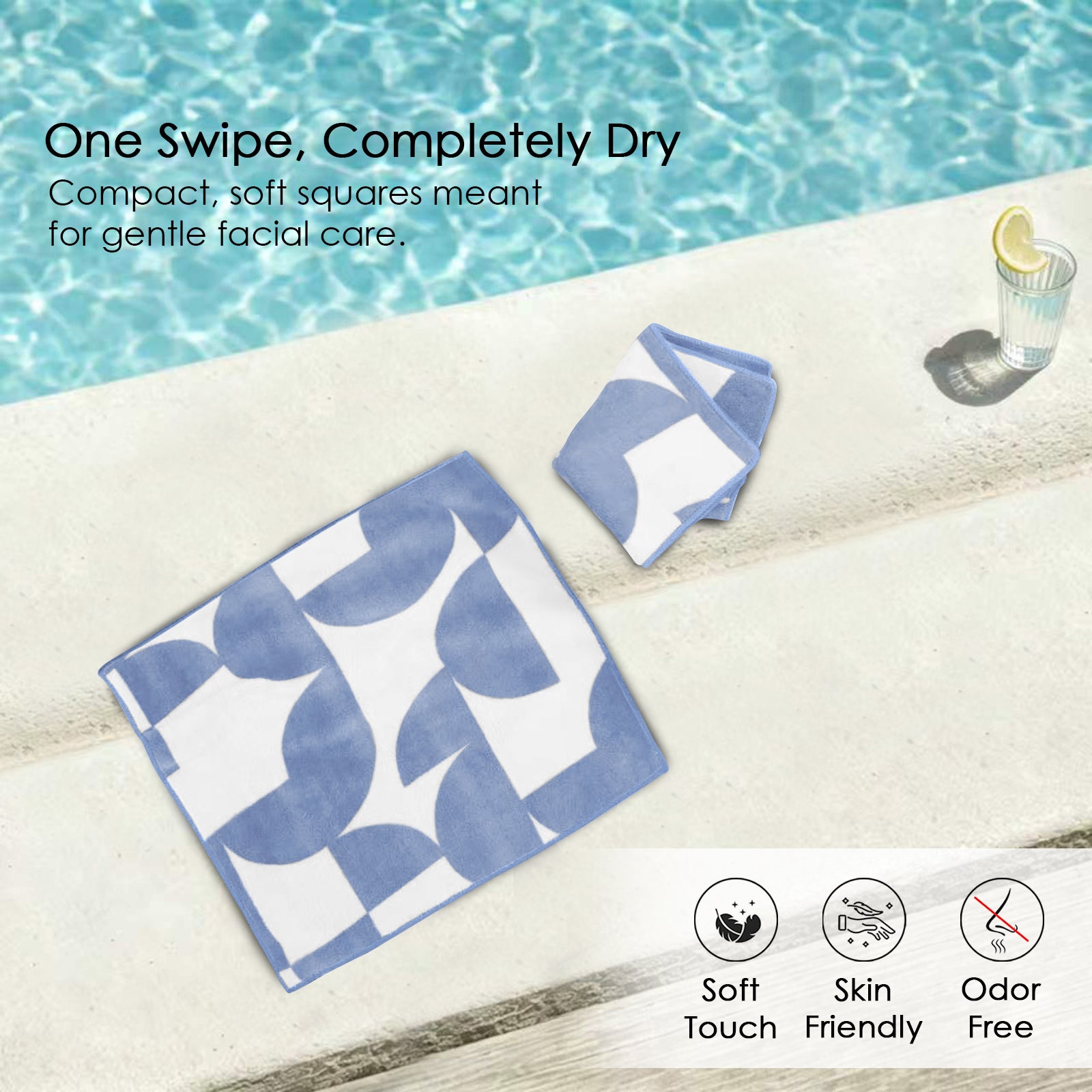 Dual Tone 480 GSM Reversible Microfiber Towel Set