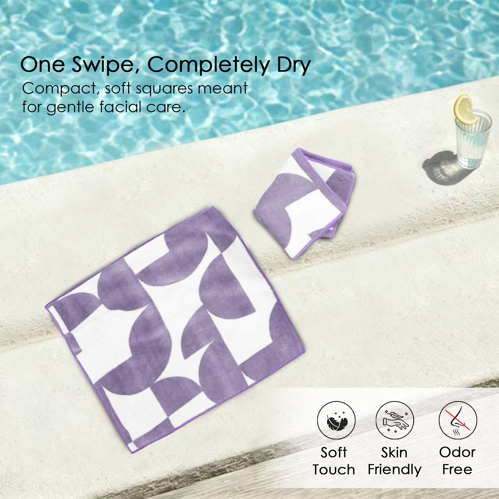 Dual Tone 480 GSM Reversible Microfiber Towel Set