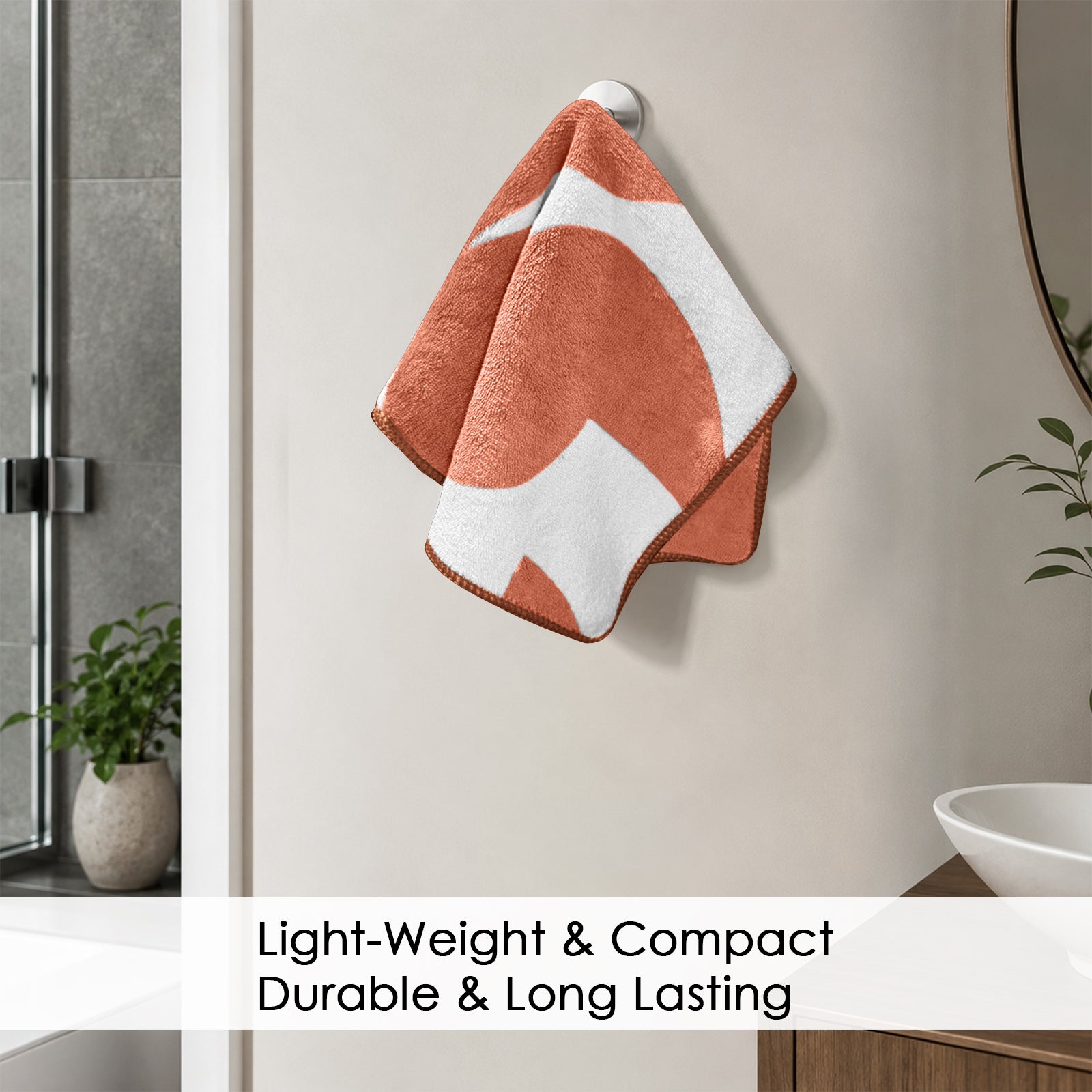 Dual Tone 480 GSM Reversible Microfiber Towel Set