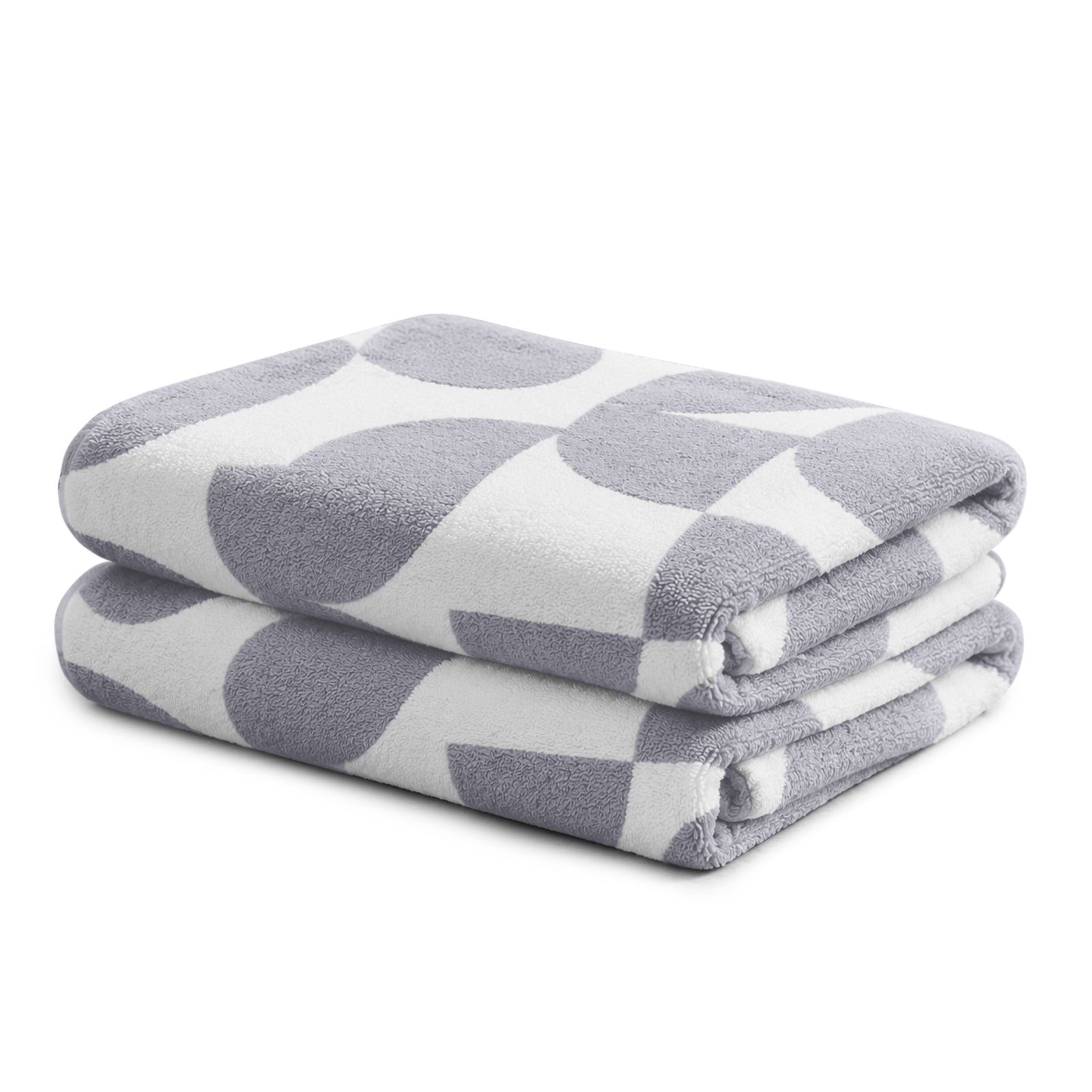 Dual Tone 480 GSM Reversible Microfiber Towel Set