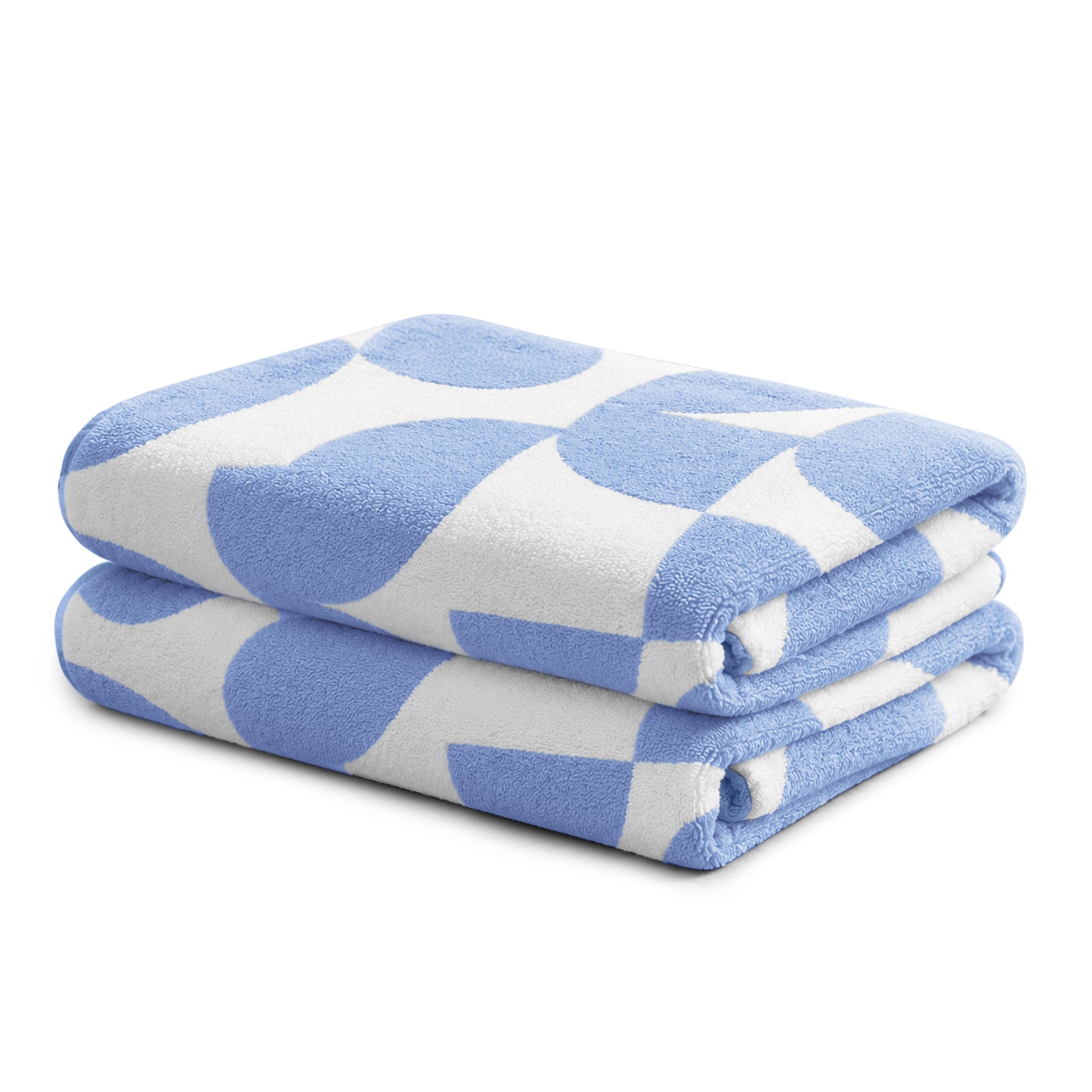 Dual Tone 480 GSM Reversible Microfiber Towel Set