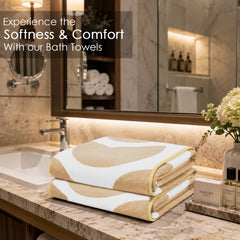Dual Tone 480 GSM Reversible Microfiber Towel Set