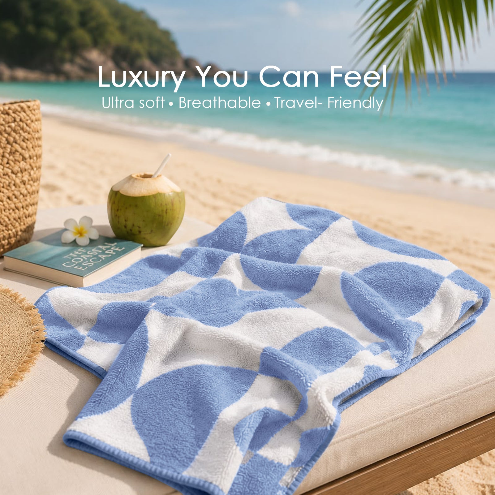 Dual Tone 480 GSM Reversible Microfiber Towel Set