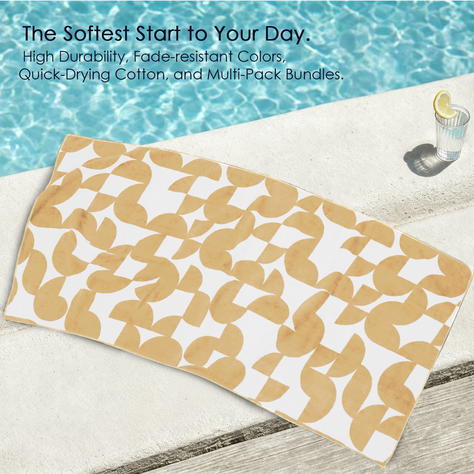 Dual Tone 480 GSM Reversible Microfiber Towel Set