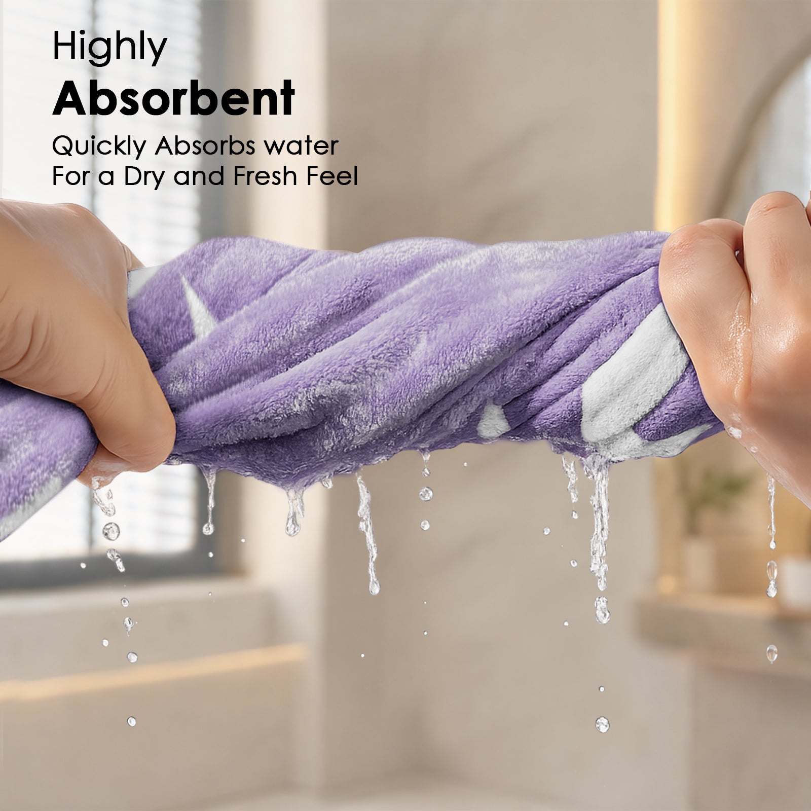 Dual Tone 480 GSM Reversible Microfiber Towel Set