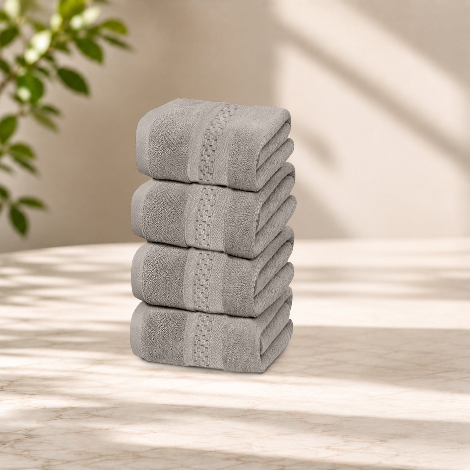 HOUSSE Nexora Cotton Towels | Quick Absorption & Faster Drying Towel | 600 GSM | Cotton Towel for Men/Women | Urban Comfort