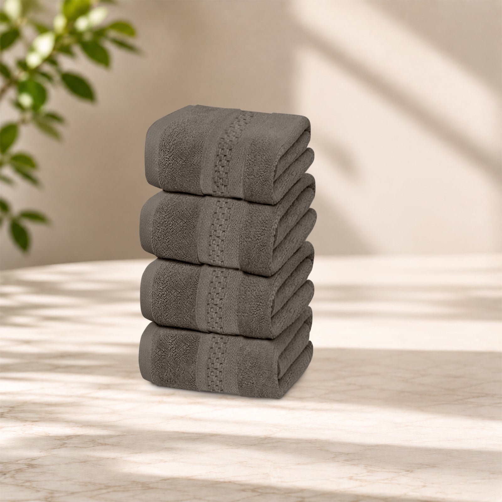 HOUSSE Nexora Cotton Towels | Quick Absorption & Faster Drying Towel | 600 GSM | Cotton Towel for Men/Women | Urban Comfort