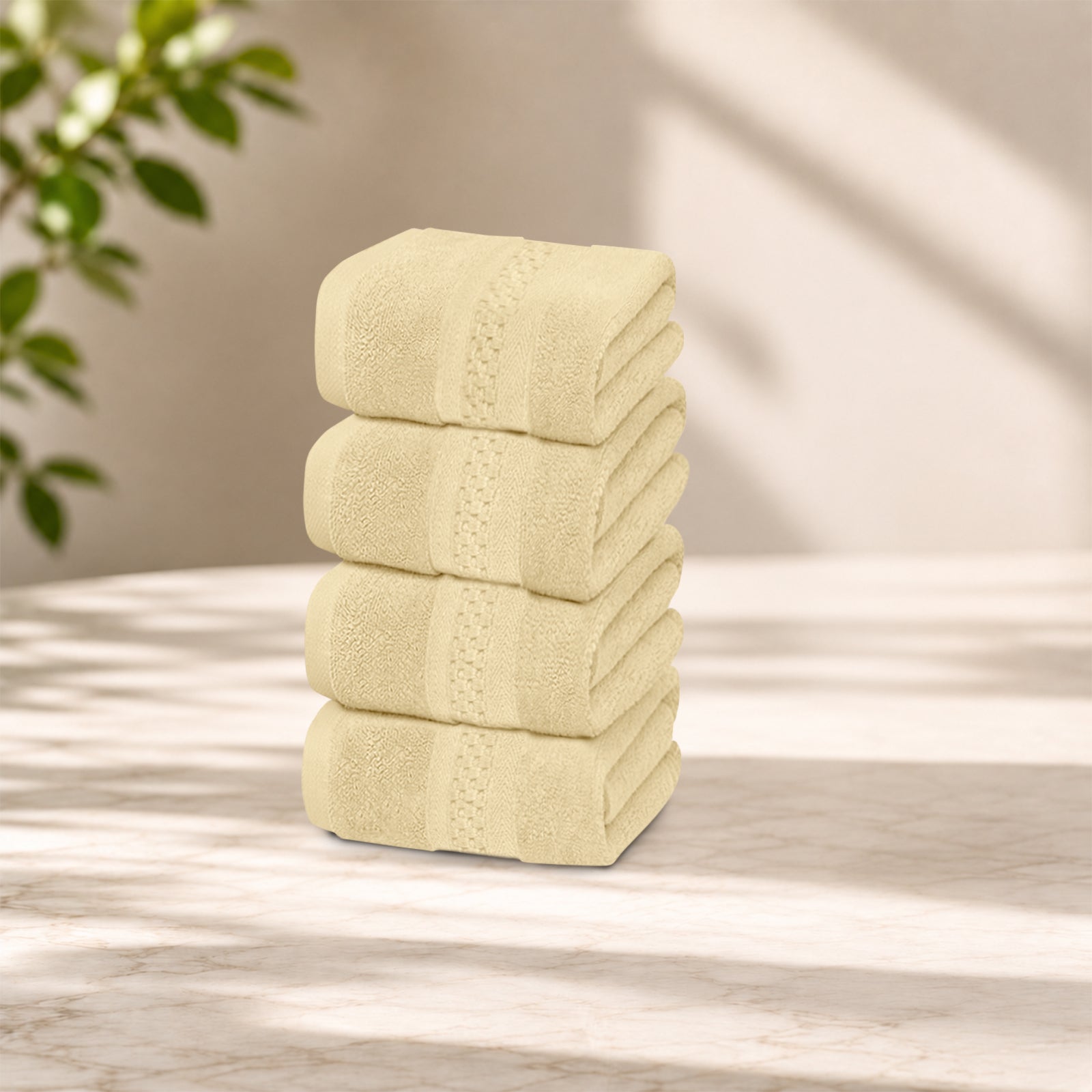 HOUSSE Nexora Cotton Towels | Quick Absorption & Faster Drying Towel | 600 GSM | Cotton Towel for Men/Women | Urban Comfort
