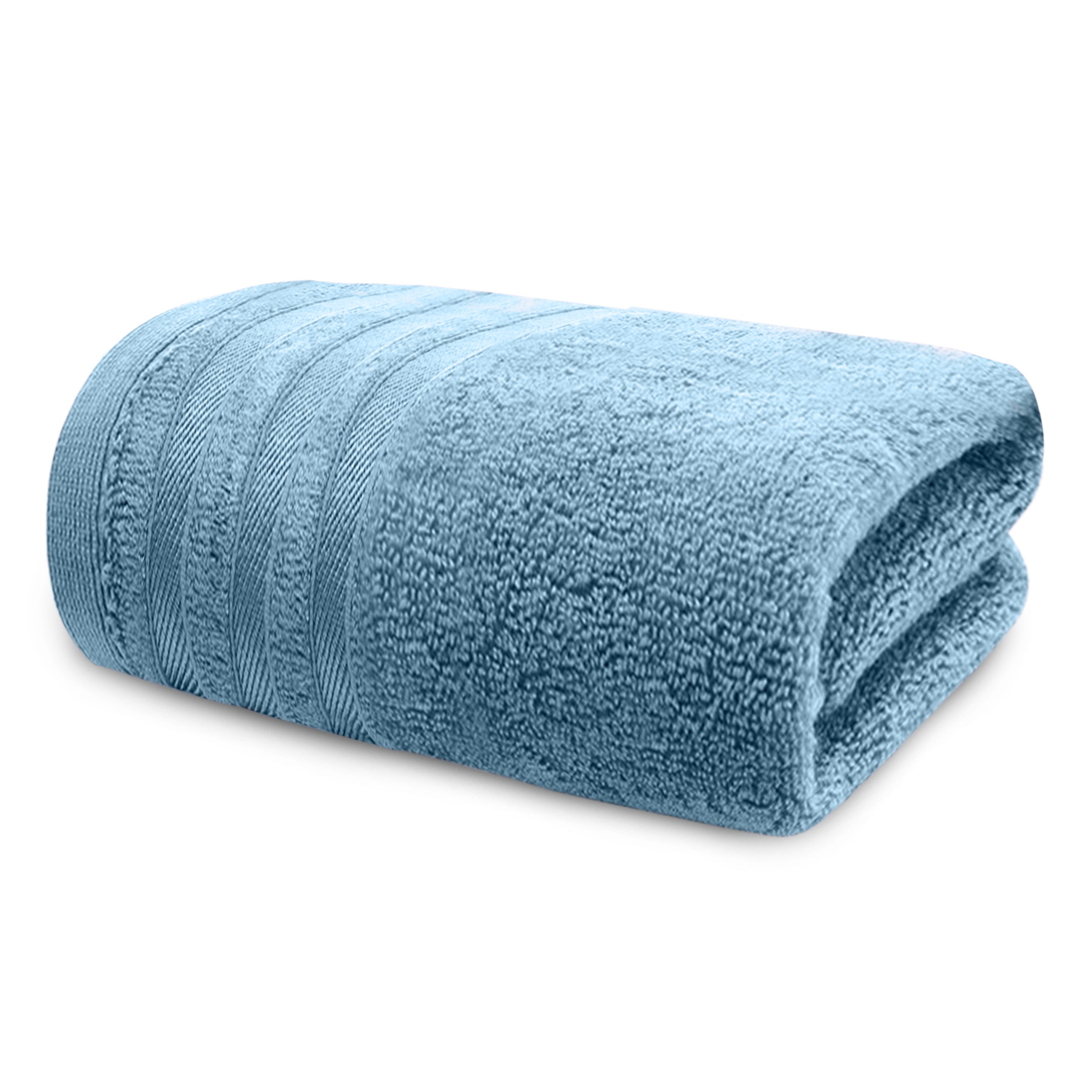 HOUSSE Haven Luxury Bamboo Zero-Twist Hand and Bath Towels – 600 GSM, Ultra-Soft, Eco-Friendly & Highly Absorbent – Organic Bamboo Hotel & Spa Hand Towel Set