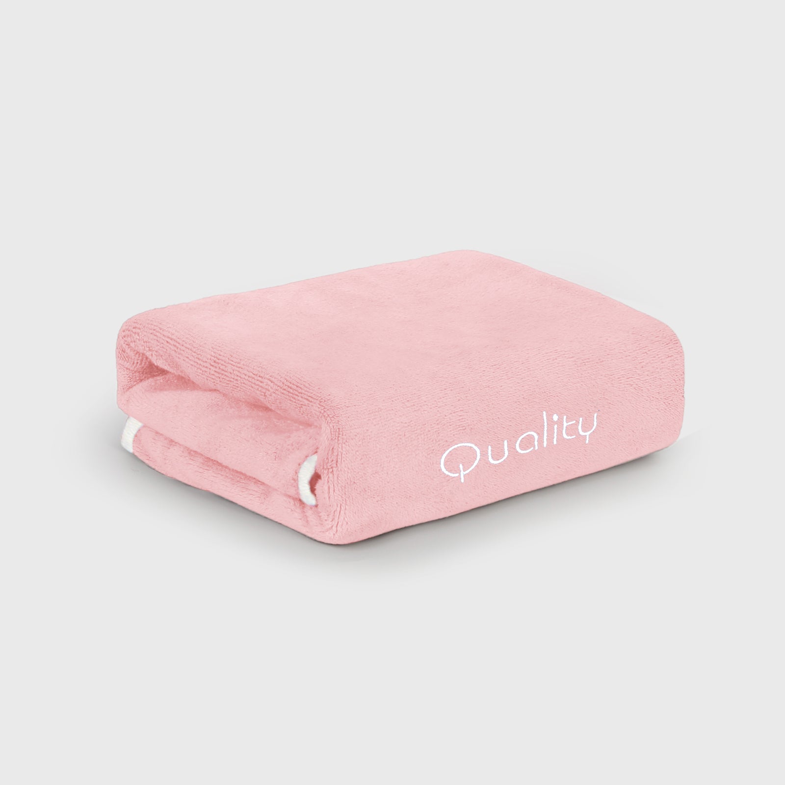 HOUSSE Premium Soft Microfiber Embroidery Bath Towel for Men, Women & Kids, 70x140cm Absorbent Quick-Drying Sweat Towel, 350 GSM Ideal for Gym, Beach, Outdoor