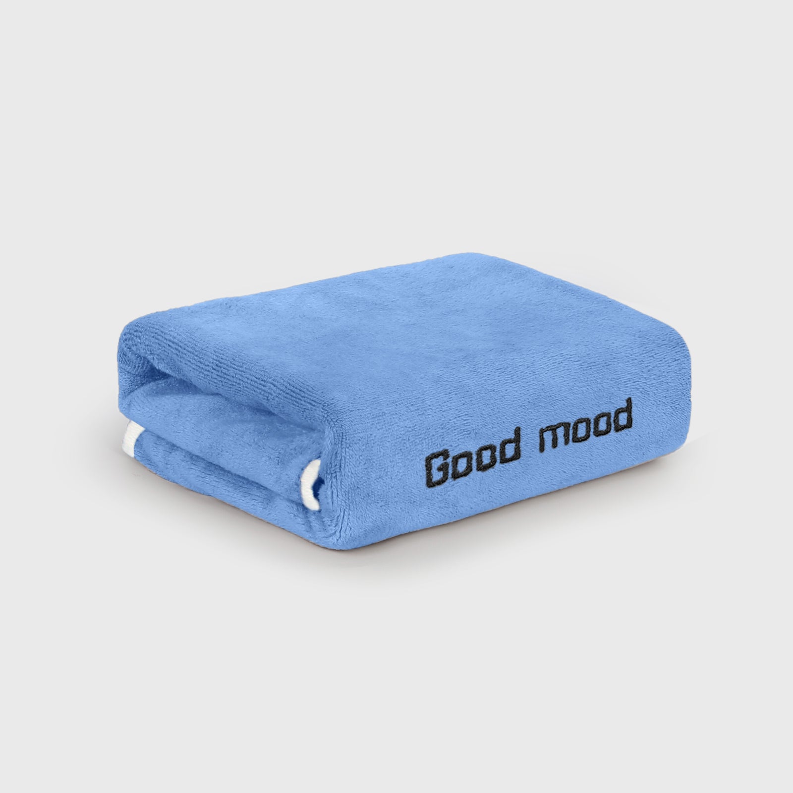 HOUSSE Premium Soft Microfiber Embroidery Bath Towel for Men, Women & Kids, 70x140cm Absorbent Quick-Drying Sweat Towel, 350 GSM Ideal for Gym, Beach, Outdoor