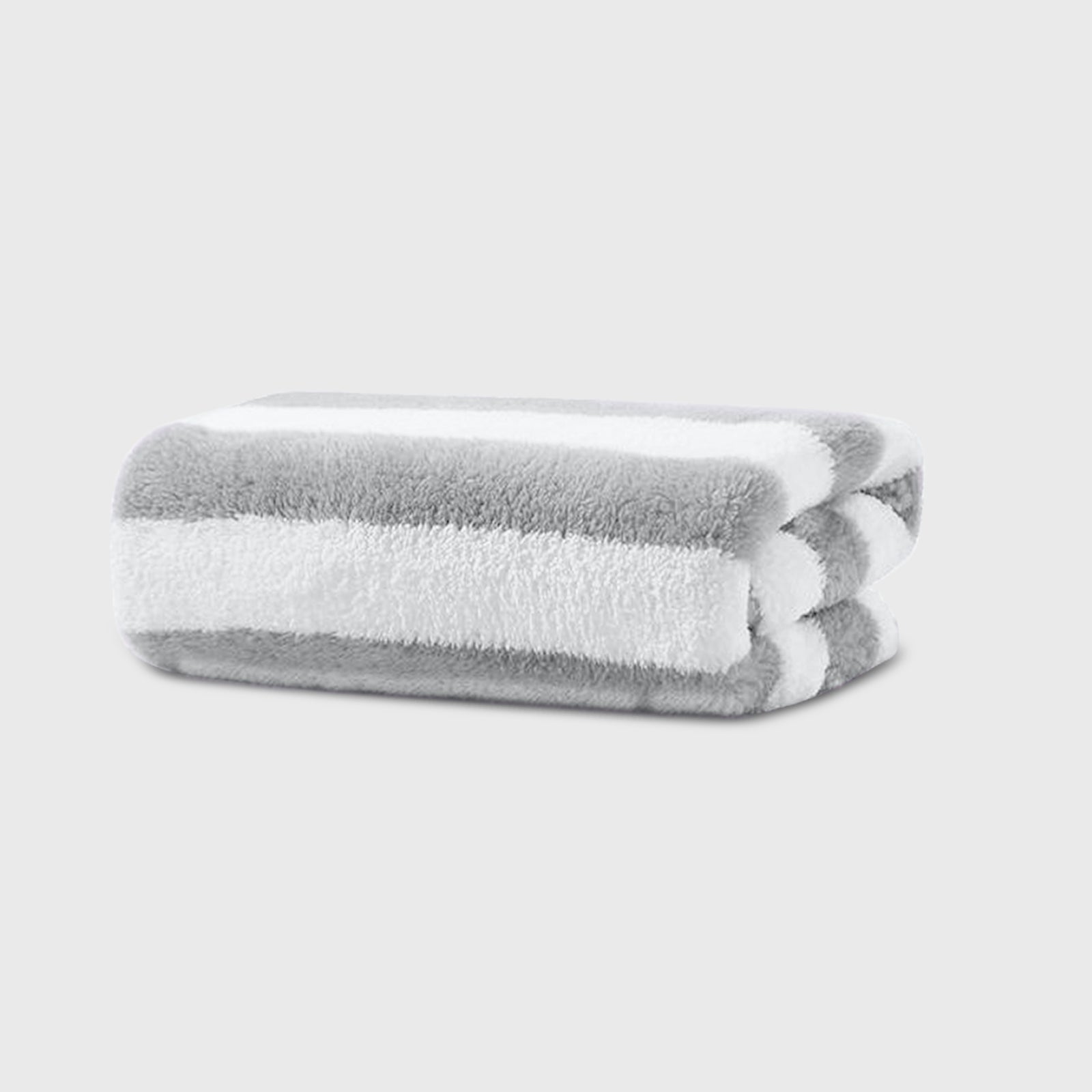 HOUSSE Microfiber Blaze Hand Towel for Women & Men | Quick Dry | Ultra Absorbent |Perfect for Bathroom |Sports | Travel | Ideal for Workout | Spa| Beach | Fitness | 360 GSM (Grey, 40x60)