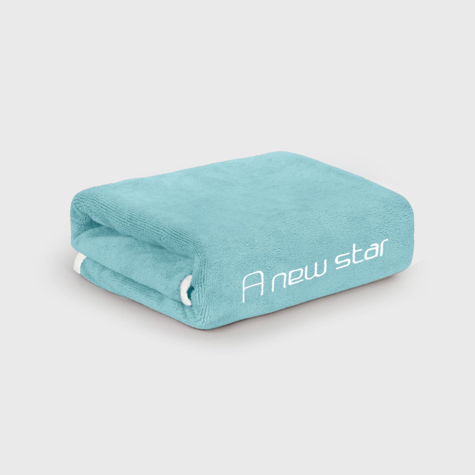 HOUSSE Premium Soft Microfiber Embroidery Bath Towel for Men, Women & Kids, 70x140cm Absorbent Quick-Drying Sweat Towel, 350 GSM Ideal for Gym, Beach, Outdoor