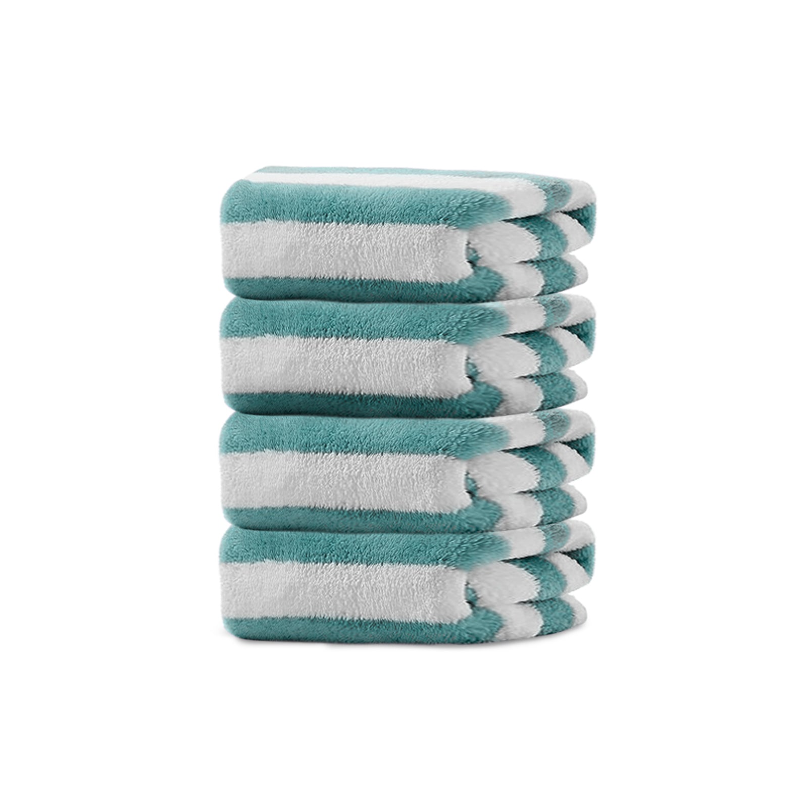 HOUSSE Microfiber Blaze Face Towel for Women & Men | Quick Dry | Ultra Absorbent |Perfect for Bathroom |Sports | Travel | Ideal for Workout | Spa| Beach | Fitness | 360 GSM (Blue, 30x30)