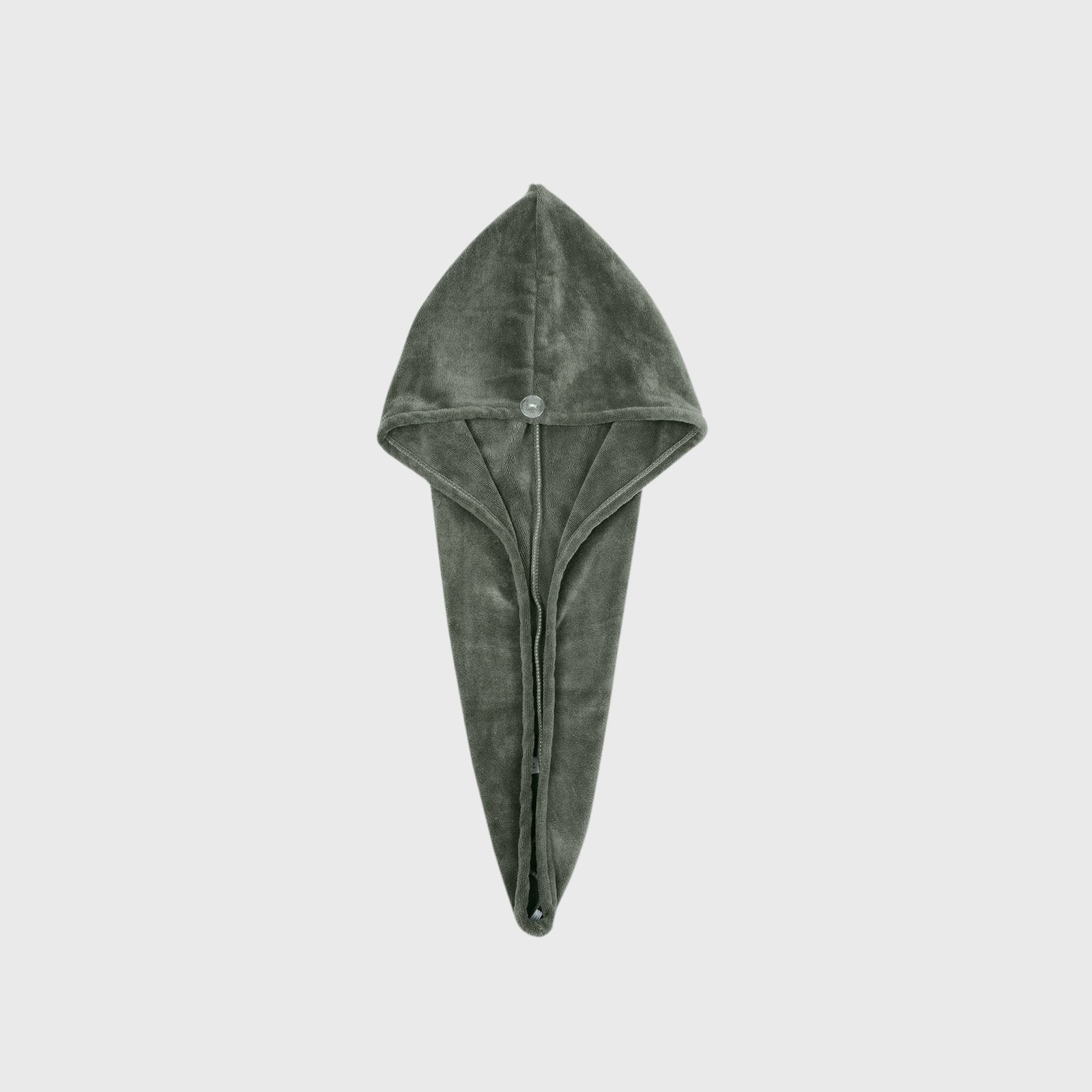 HOUSSE Microfibre Head Towels | 400 GSM High Absorbent Hair Wrap with Adjustable Buttons for Girls | Super Soft & Quick Dry Wrap Towel for Hairs | Set of 2 | 25x65 cm (Desert Sand & Rose Taupe)