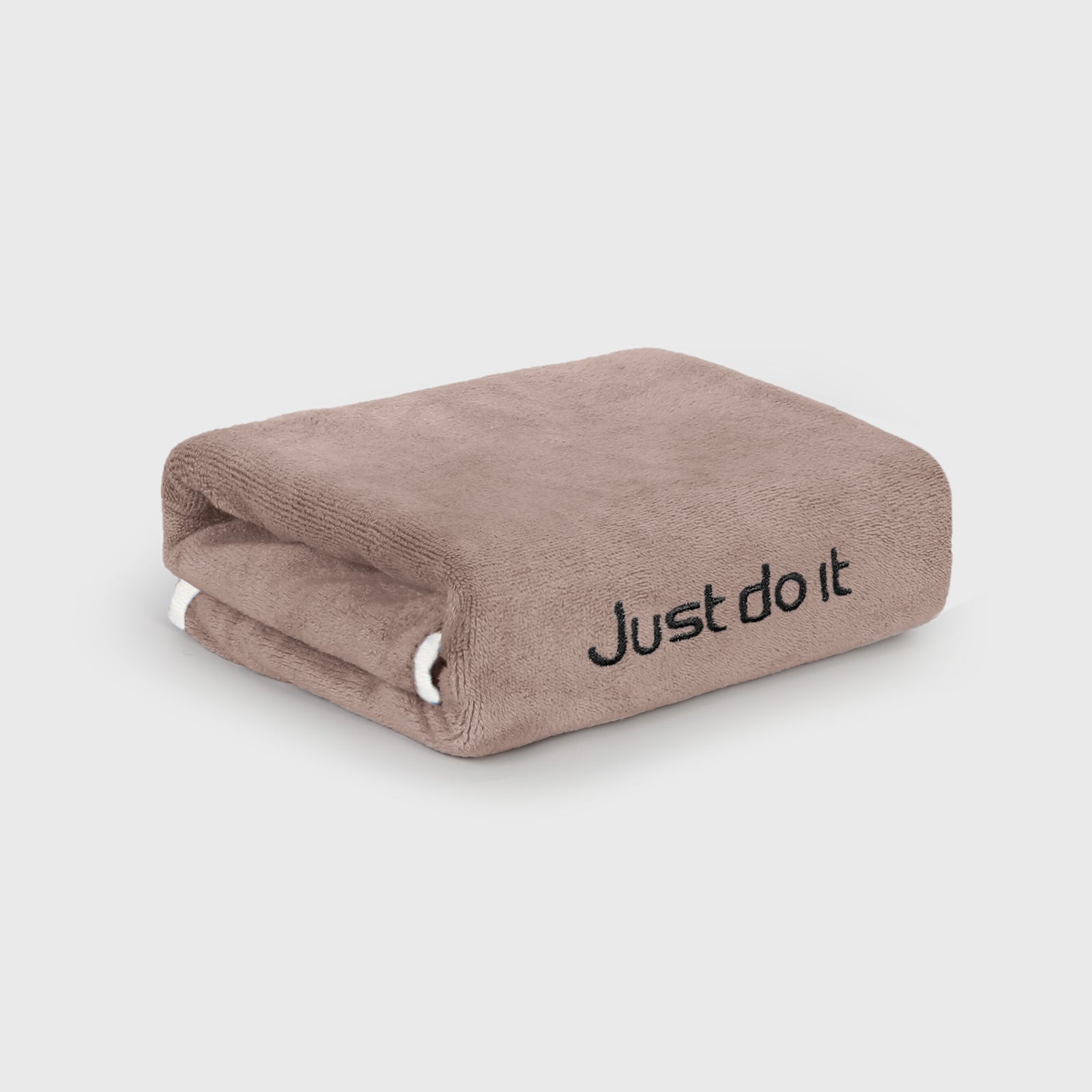 HOUSSE Premium Soft Microfiber Embroidery Bath Towel for Men, Women & Kids, 70x140cm Absorbent Quick-Drying Sweat Towel, 350 GSM Ideal for Gym, Beach, Outdoor