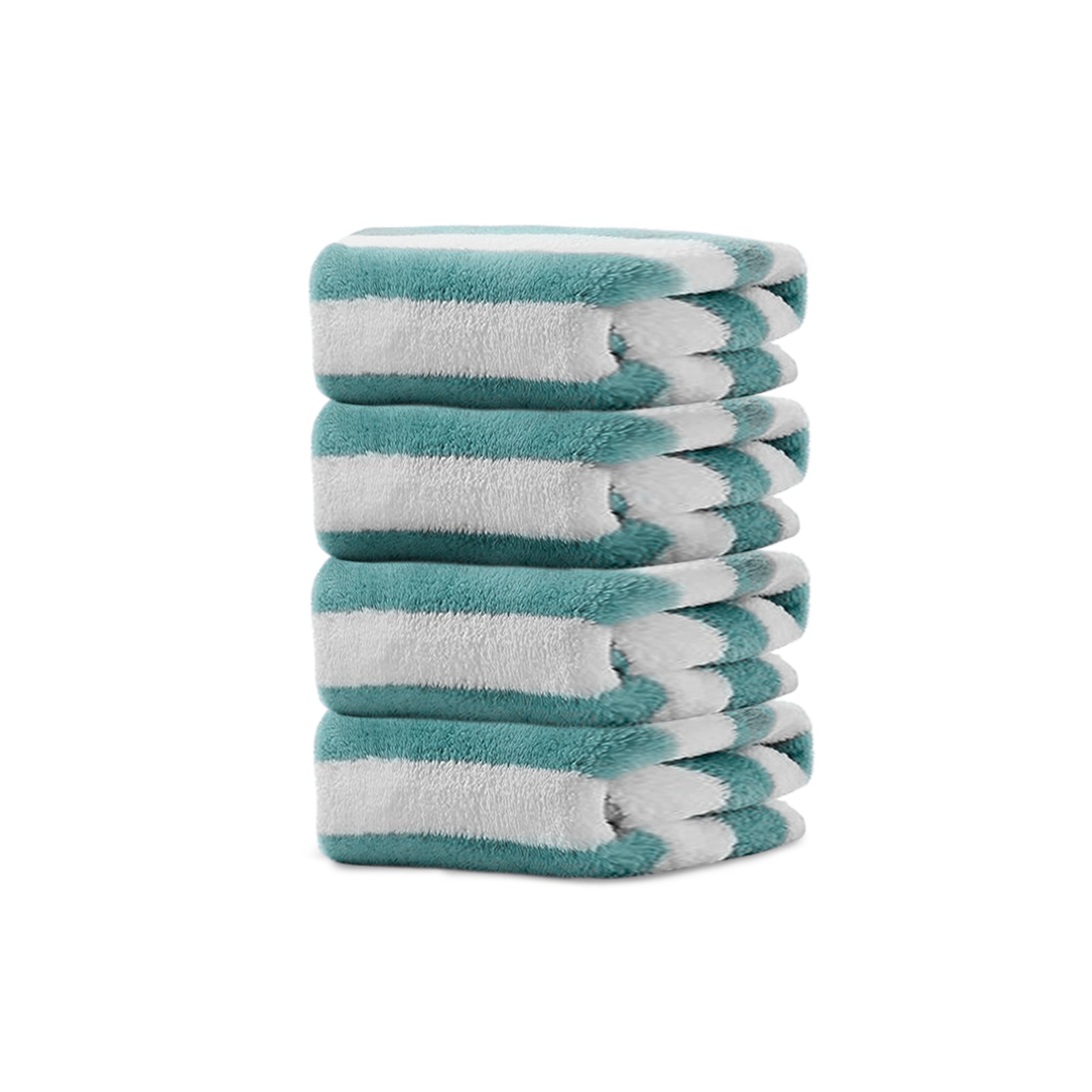 HOUSSE Microfiber Blaze Face Towel for Women & Men | Quick Dry | Ultra Absorbent |Perfect for Bathroom |Sports | Travel | Ideal for Workout | Spa| Beach | Fitness | 360 GSM (Blue, 30x30)