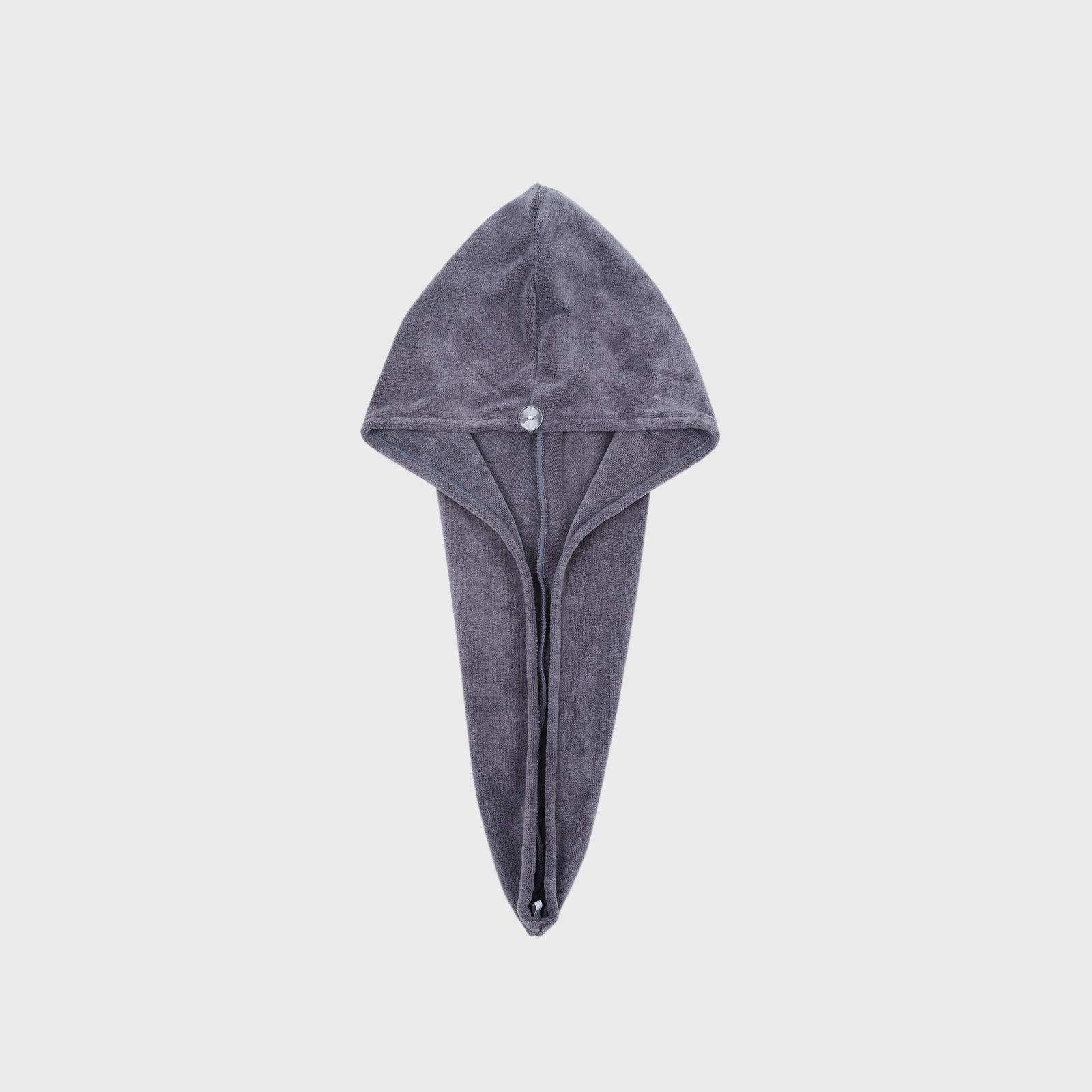 HOUSSE Microfibre Head Towels | 400 GSM High Absorbent Hair Wrap with Adjustable Buttons for Girls | Super Soft & Quick Dry Wrap Towel for Hairs | Set of 2 | 25x65 cm (Desert Sand & Rose Taupe)