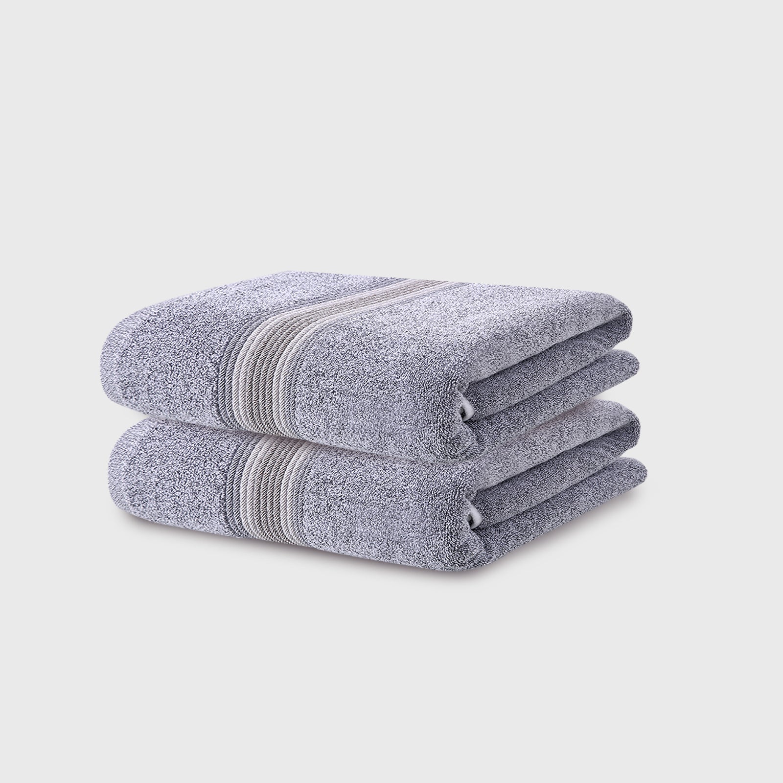 HOUSSE Essentia Bamboo & Cotton Towel Combo Set, 550 GSM – Ultra-Soft, Highly Absorbent & Quick-Drying – Eco-Friendly Luxury Bath, Hand & Face Towels