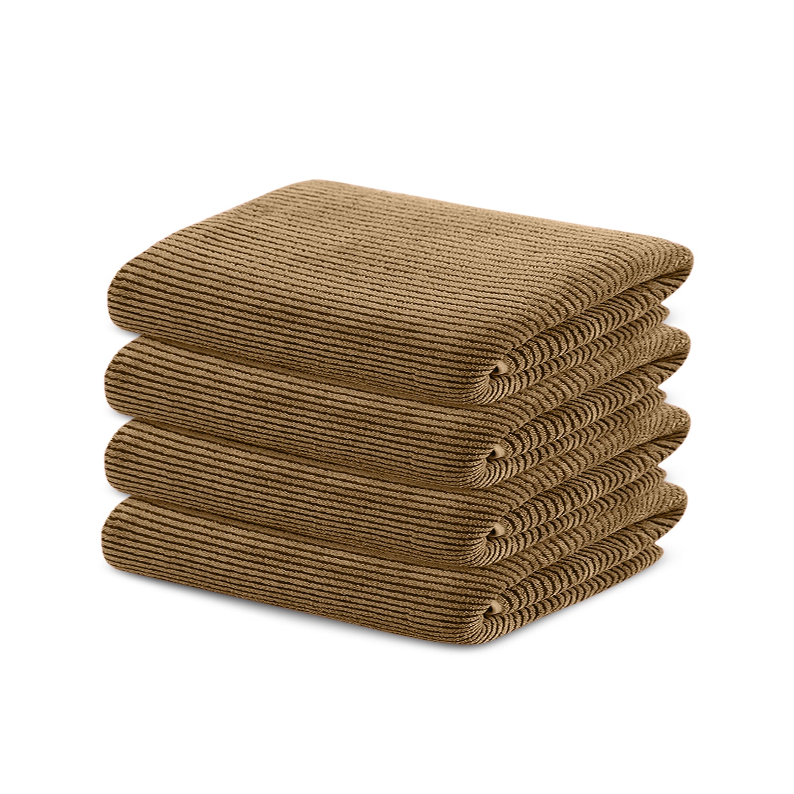 HOUSSE Microfiber Stripes Hand Towels for Women & Men | Ultra Soft | Super Absorbent Towels for Gym, Yoga, Beach Daiily USe |