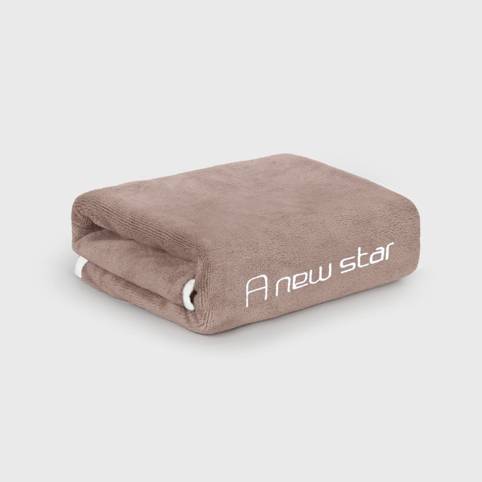 HOUSSE Premium Soft Microfiber Embroidery Bath Towel for Men, Women & Kids, 70x140cm Absorbent Quick-Drying Sweat Towel, 350 GSM Ideal for Gym, Beach, Outdoor