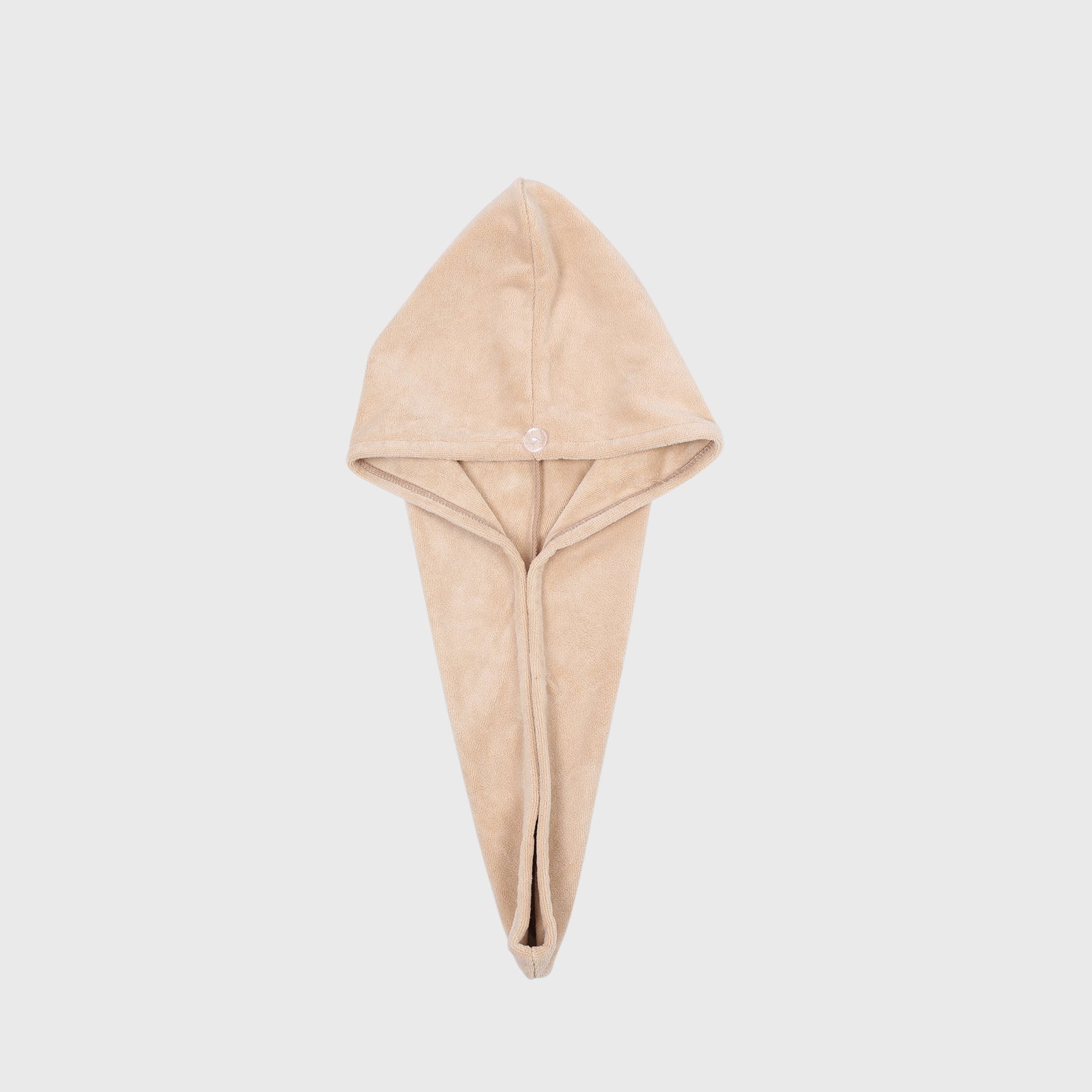 HOUSSE Microfibre Head Towels | 450 GSM High Absorbent Hair Wrap with Adjustable Buttons for Girls | Super Soft & Quick Dry Wrap Towel for Hairs | Pack of 1 | 25x65 cm (Red Plum)