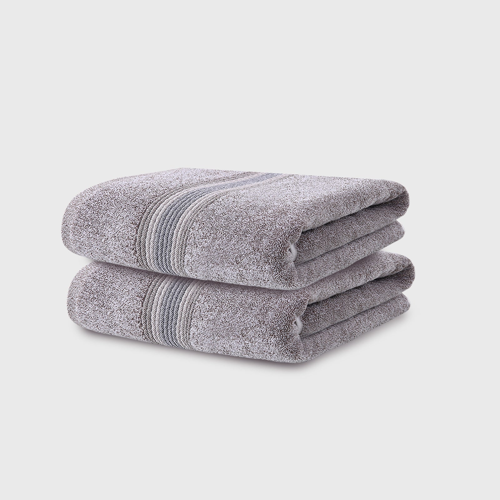 HOUSSE Essentia Bamboo & Cotton Towel Combo Set, 550 GSM – Ultra-Soft, Highly Absorbent & Quick-Drying – Eco-Friendly Luxury Bath, Hand & Face Towels
