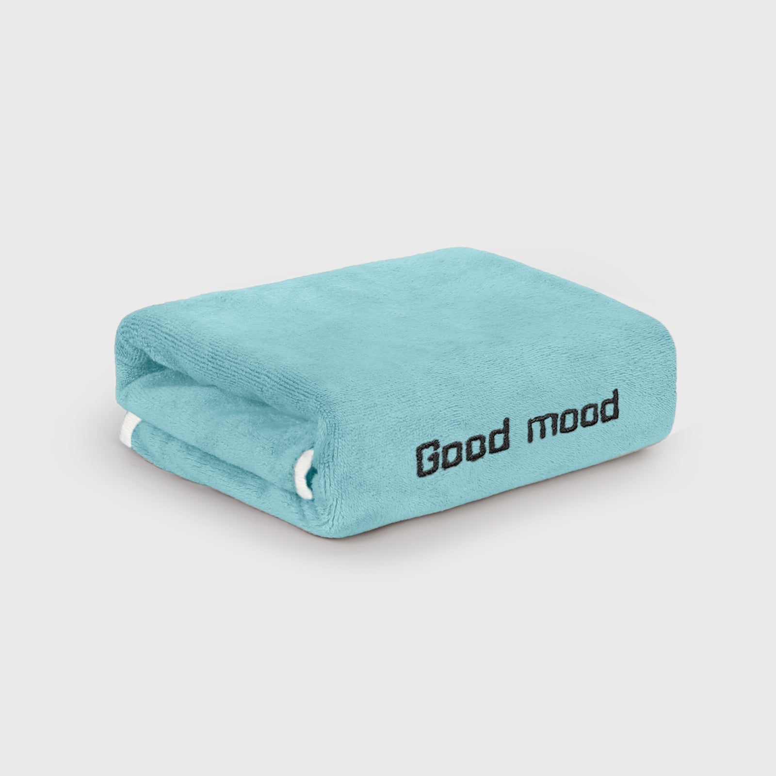 HOUSSE Premium Soft Microfiber Embroidery Bath Towel for Men, Women & Kids, 70x140cm Absorbent Quick-Drying Sweat Towel, 350 GSM Ideal for Gym, Beach, Outdoor