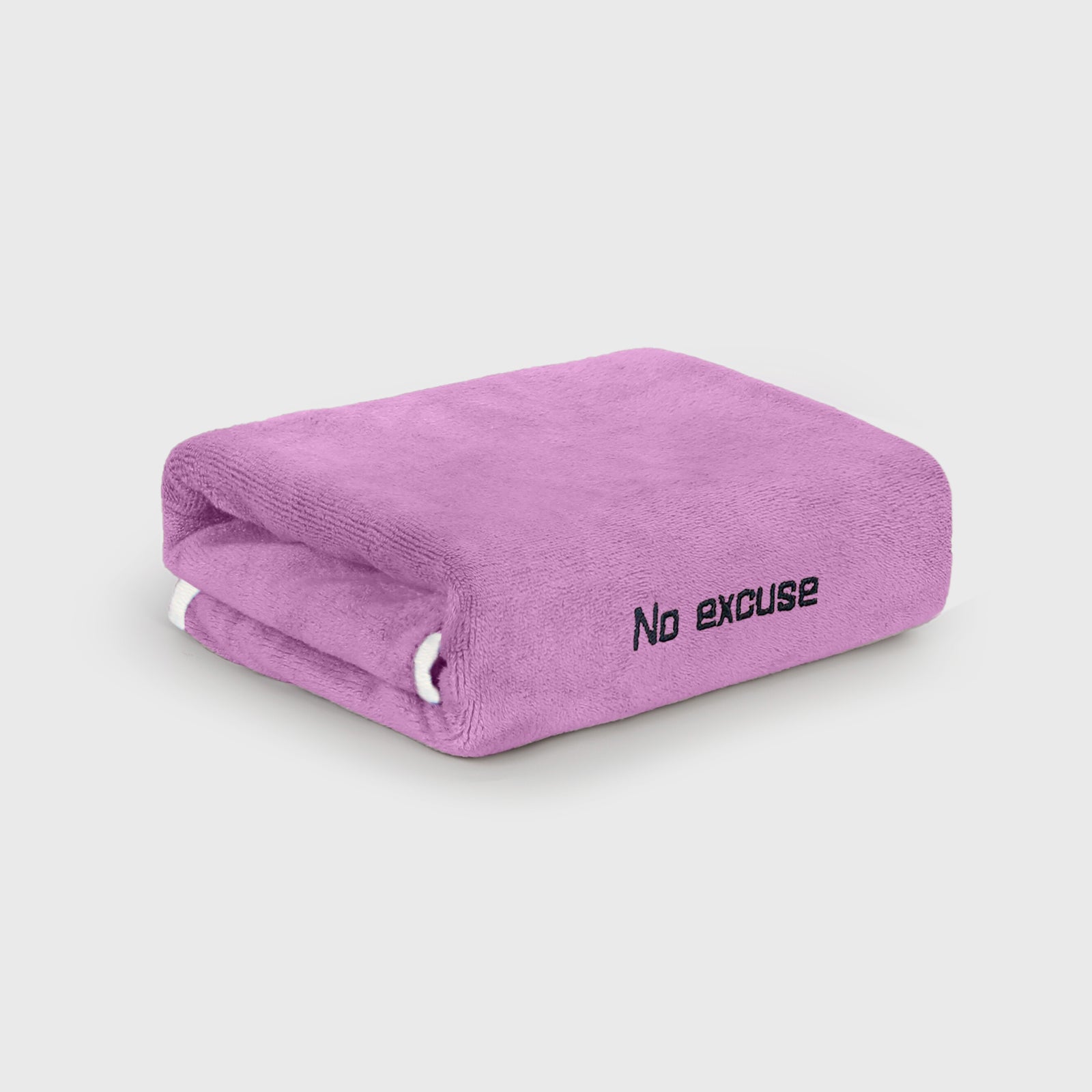 HOUSSE Premium Soft Microfiber Embroidery Bath Towel for Men, Women & Kids, 70x140cm Absorbent Quick-Drying Sweat Towel, 350 GSM Ideal for Gym, Beach, Outdoor