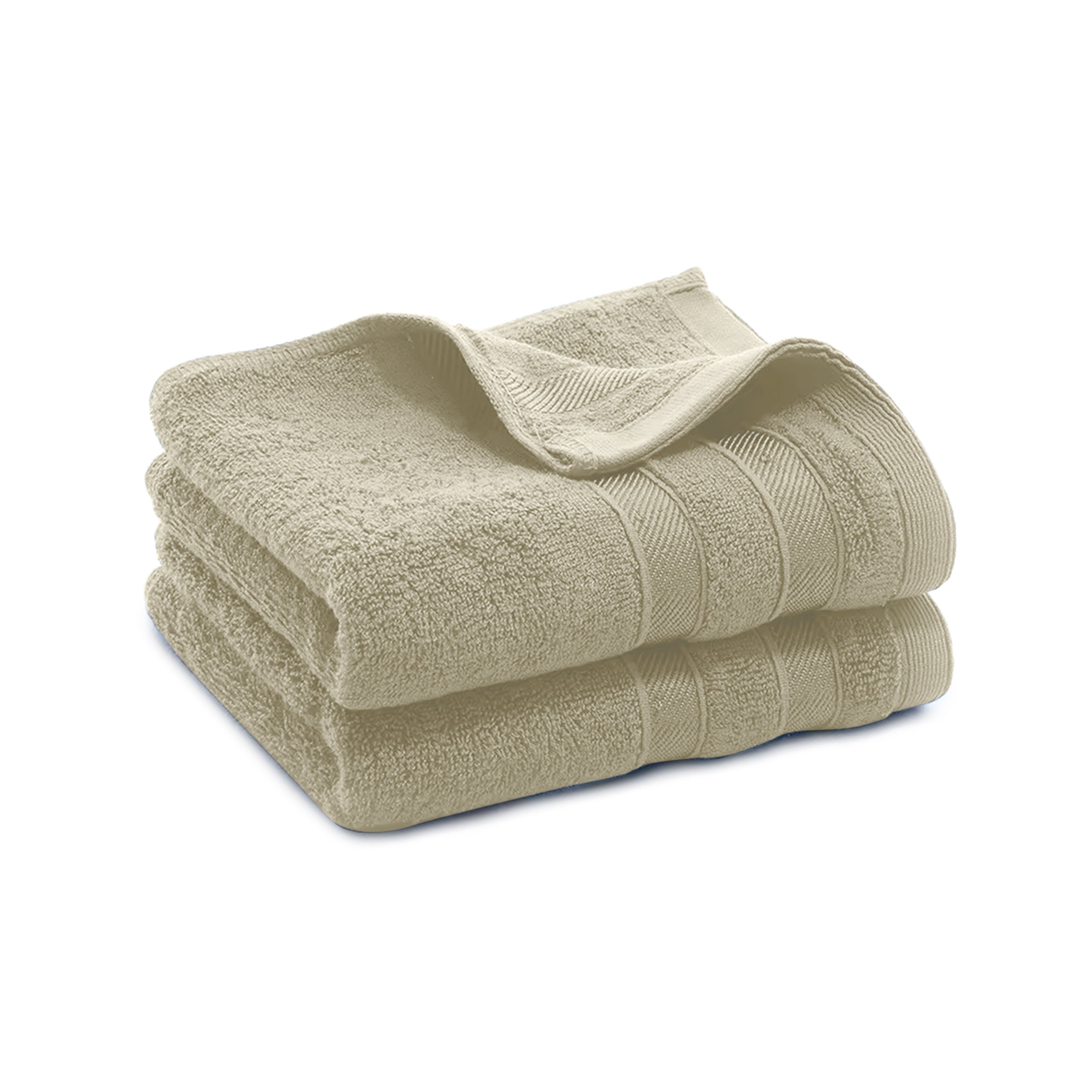 HOUSSE Haven Luxury Bamboo Zero-Twist Hand and Bath Towels – 600 GSM, Ultra-Soft, Eco-Friendly & Highly Absorbent – Organic Bamboo Hotel & Spa Hand Towel Set