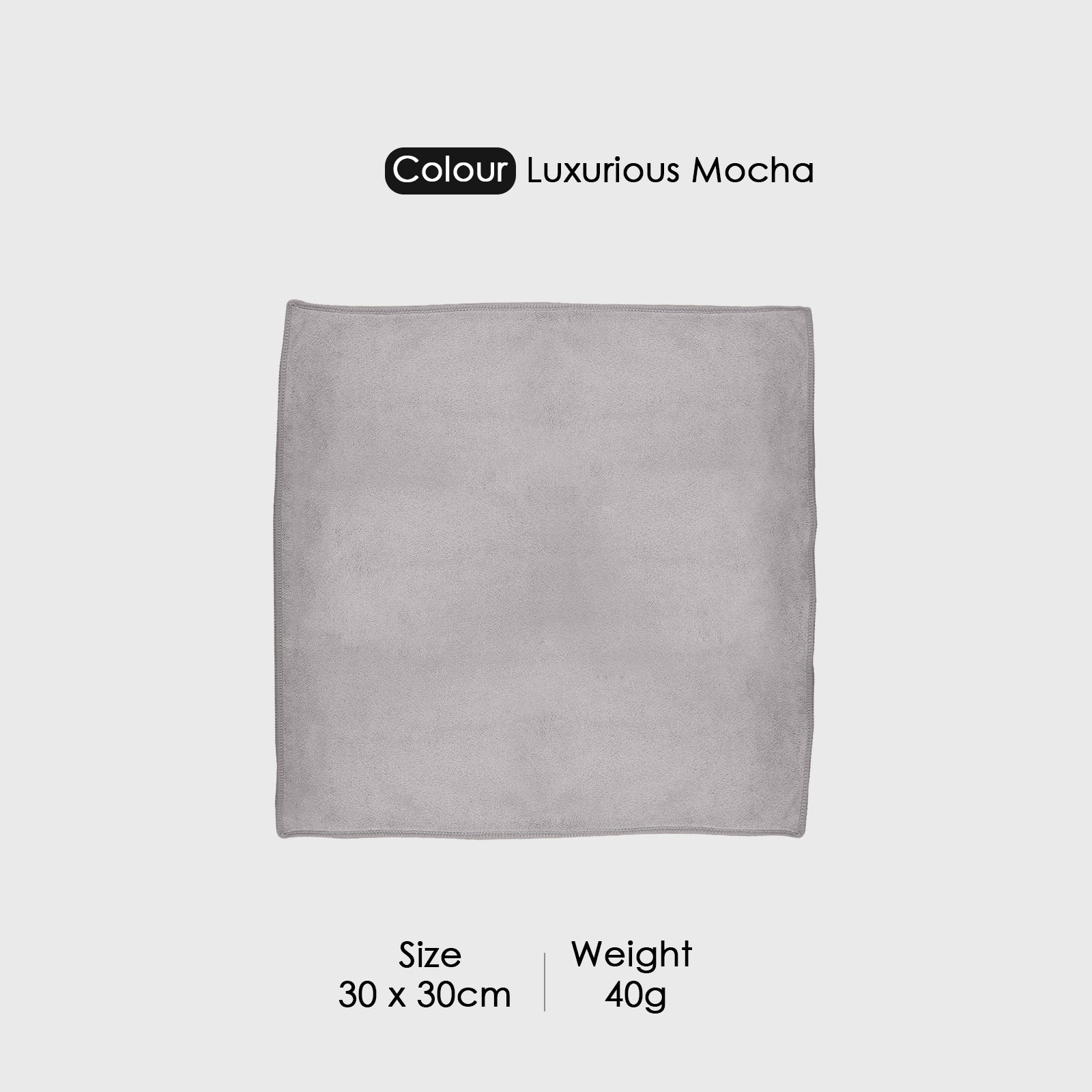 HOUSSE Microfiber Face Towels | Ultra Absorbent, Odour-Free, Quick Dry 450 GSM Face Towel for Home, Gym, Travel, Running and Personal Use | 30x30 cm | Set of 4 in One Colour (Indian Teal, Pack of 4)