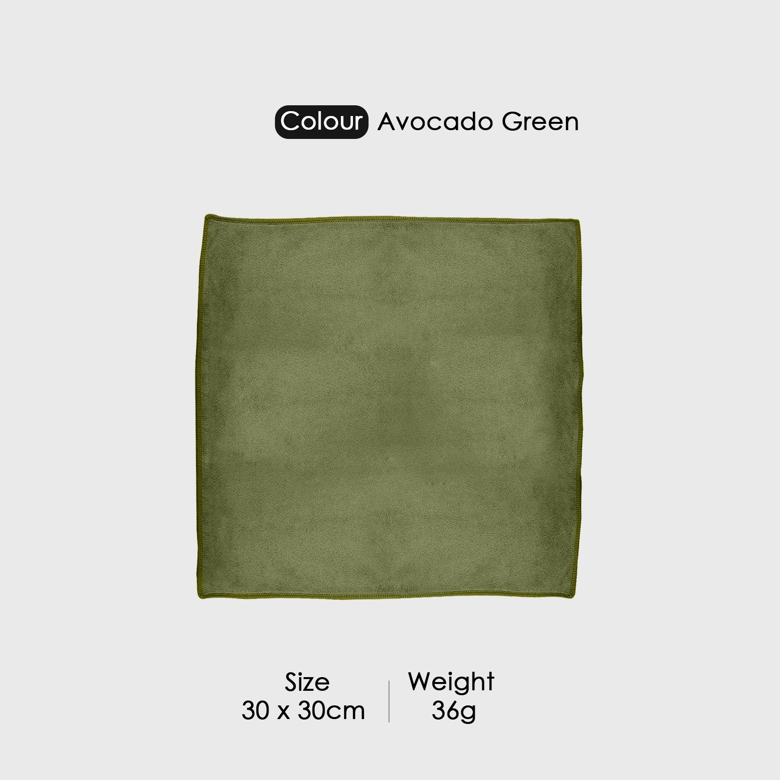 HOUSSE Microfiber Face Towels | Ultra Absorbent, Odour-Free, Quick Dry 450 GSM Face Towel for Home, Gym, Travel, Running and Personal Use | 30x30 cm | Set of 4 in One Colour (Indian Teal, Pack of 4)