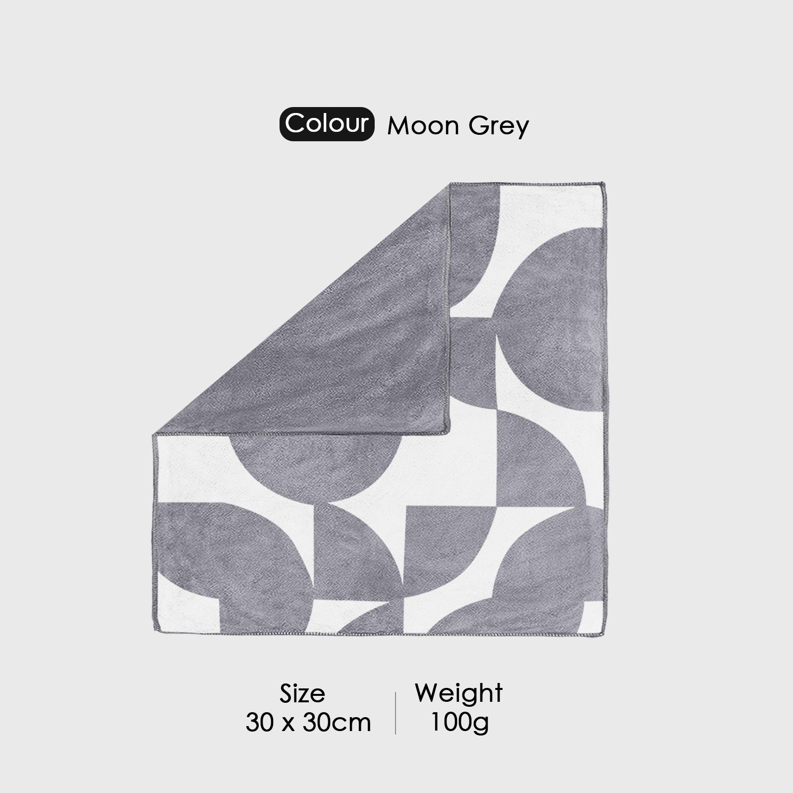 Dual Tone 480 GSM Reversible Microfiber Towel Set
