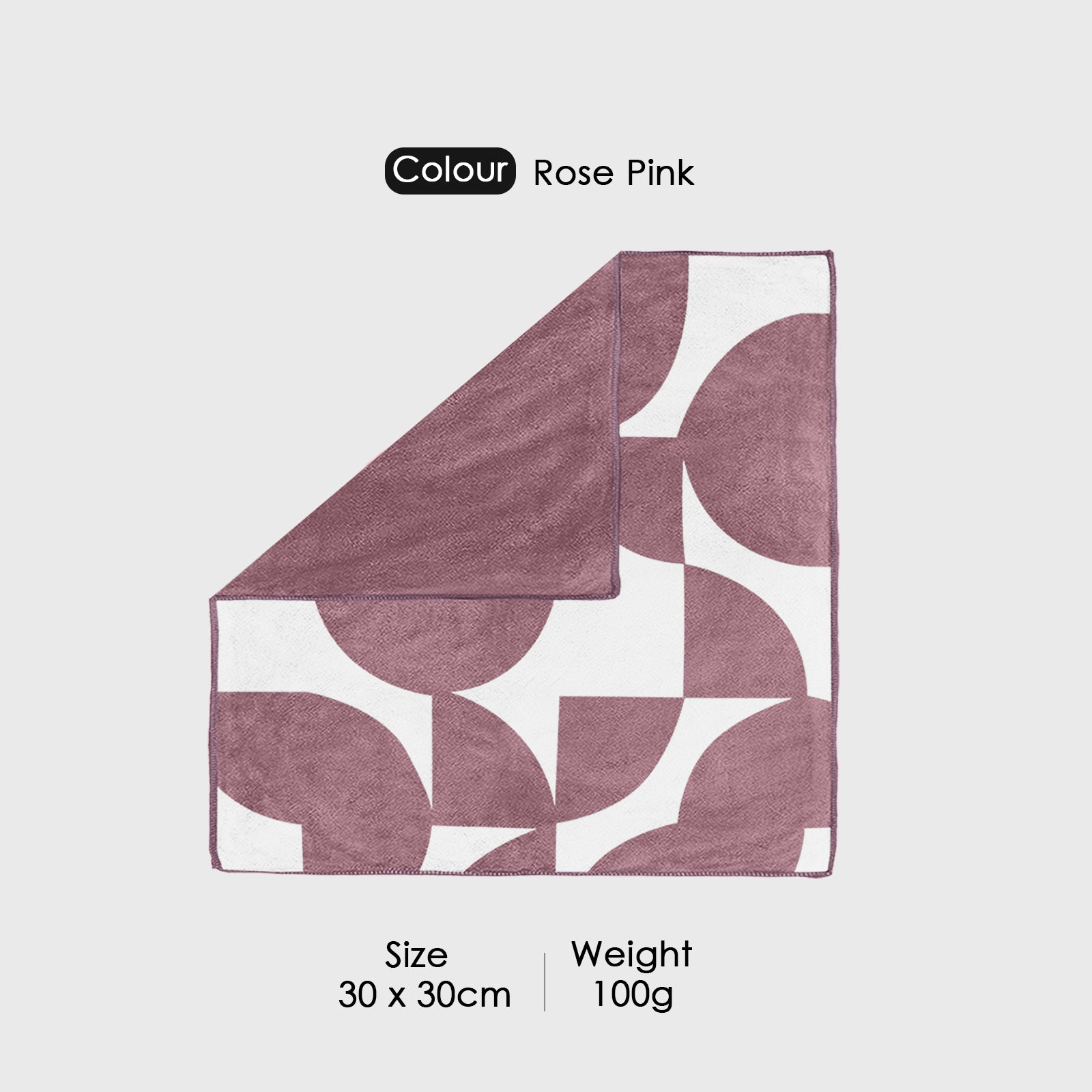 Dual Tone 480 GSM Reversible Microfiber Towel Set