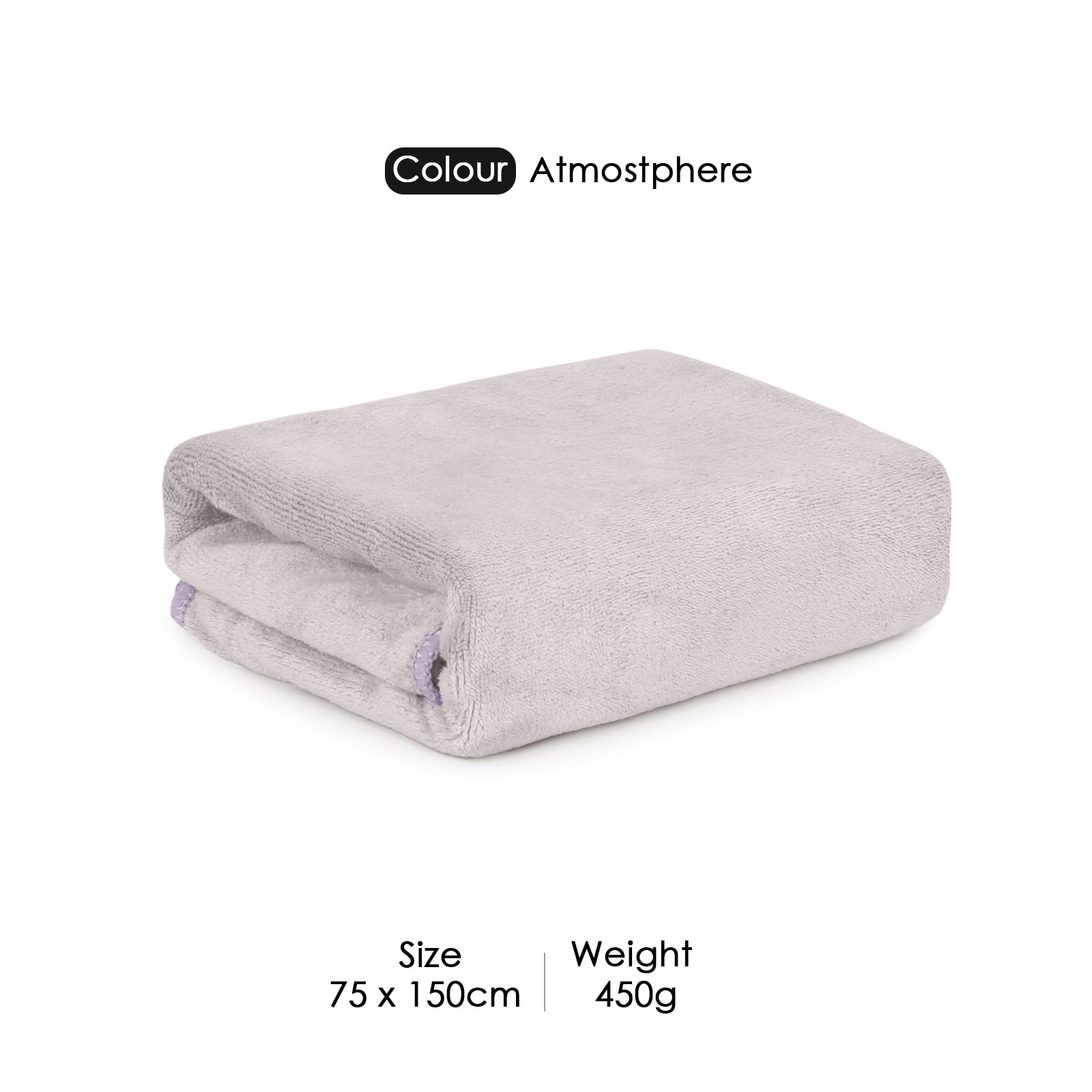 HOUSSE Premium Microfiber Bath Towel - Extra Large 75x150cm Quick Dry Towels for Women Men & Kids | Super Soft Plush 450 GSM | Ultra Absorbent for Home Swimming Sports & Travel