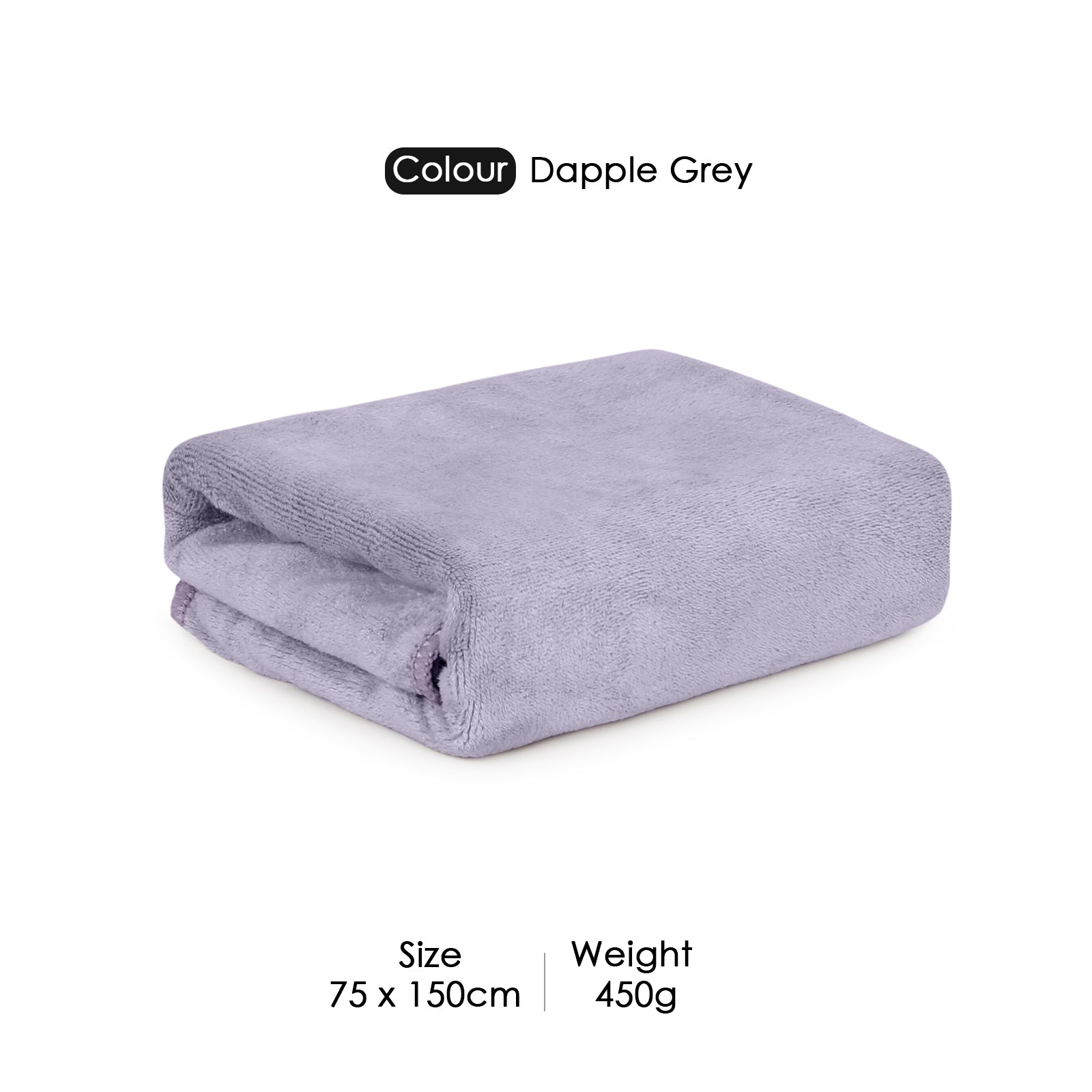 HOUSSE Premium Microfiber Bath Towel - Extra Large 75x150cm Quick Dry Towels for Women Men & Kids | Super Soft Plush 450 GSM | Ultra Absorbent for Home Swimming Sports & Travel